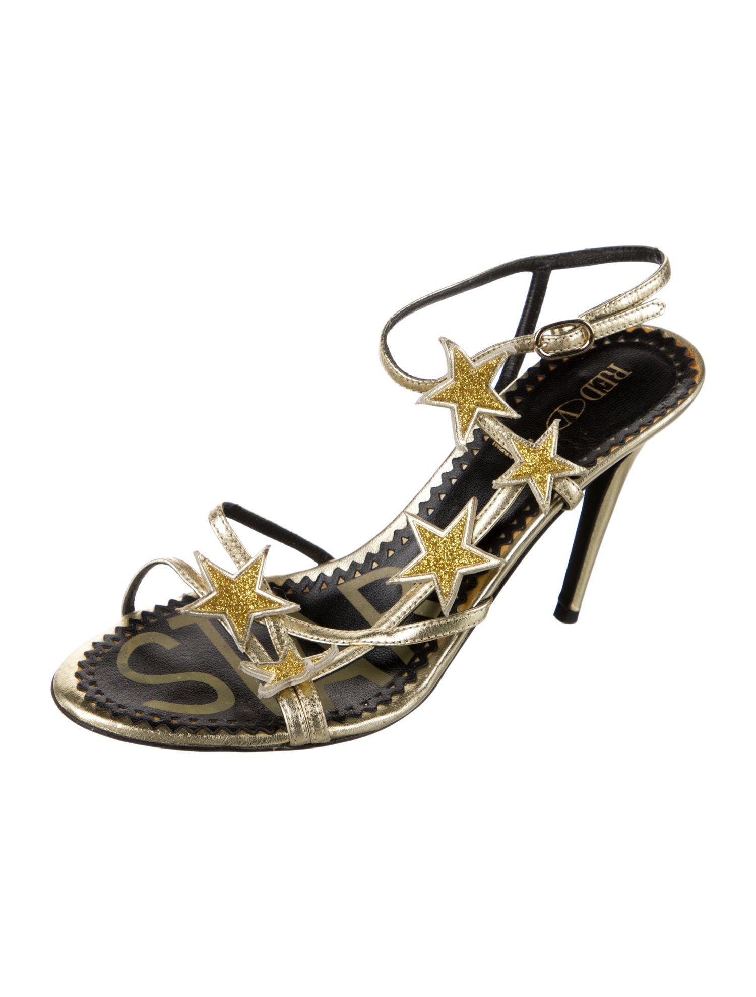 Red Valentino Leather Sandals