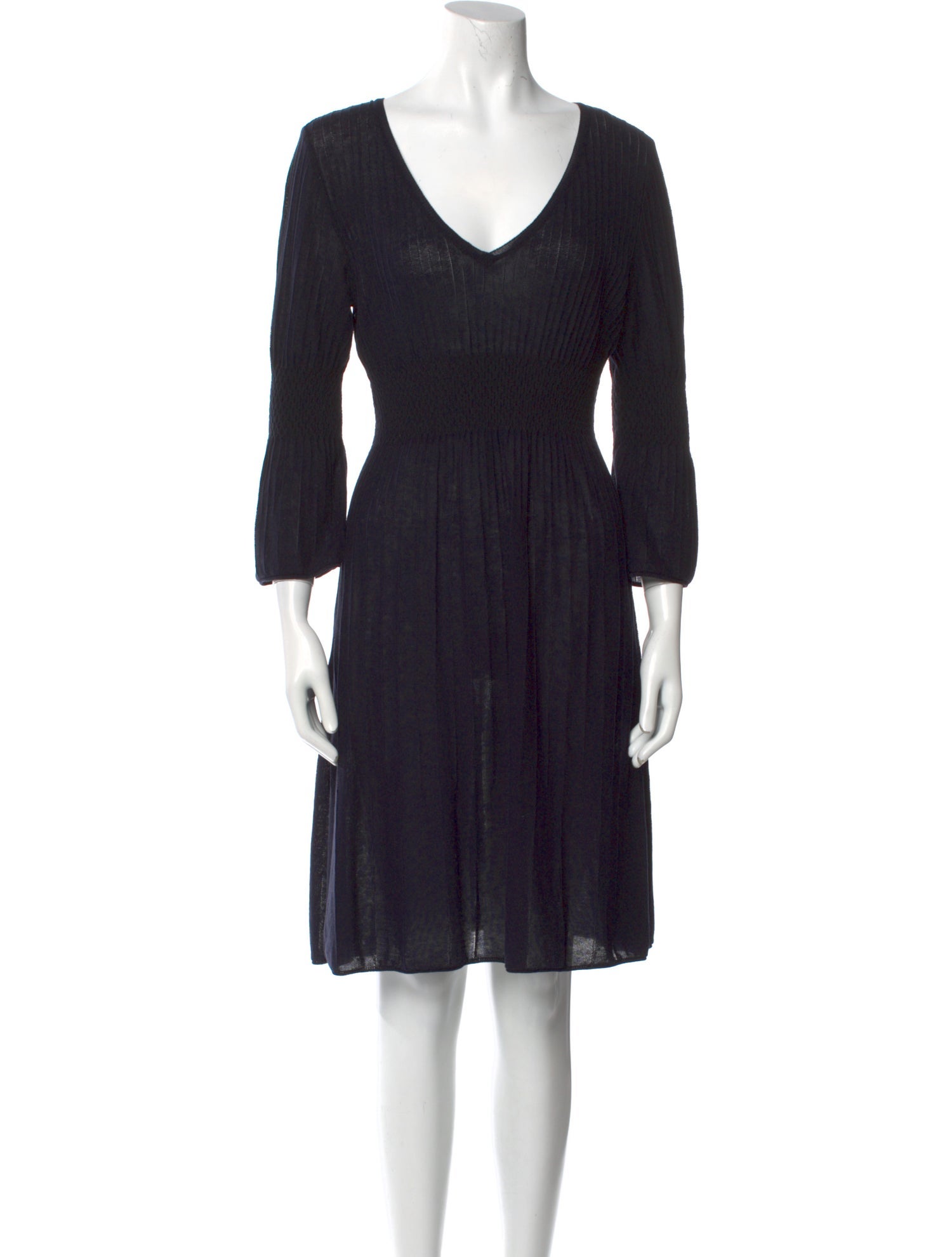 Red Valentino V-Neck Mini Dress