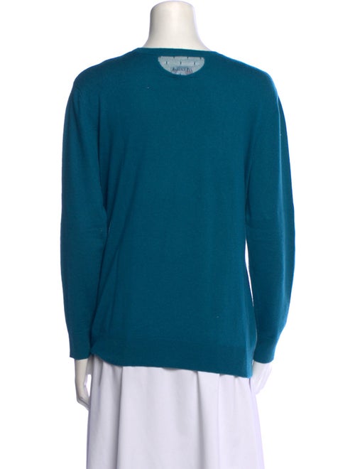 Red Valentino Cashmere Scoop Neck Sweater