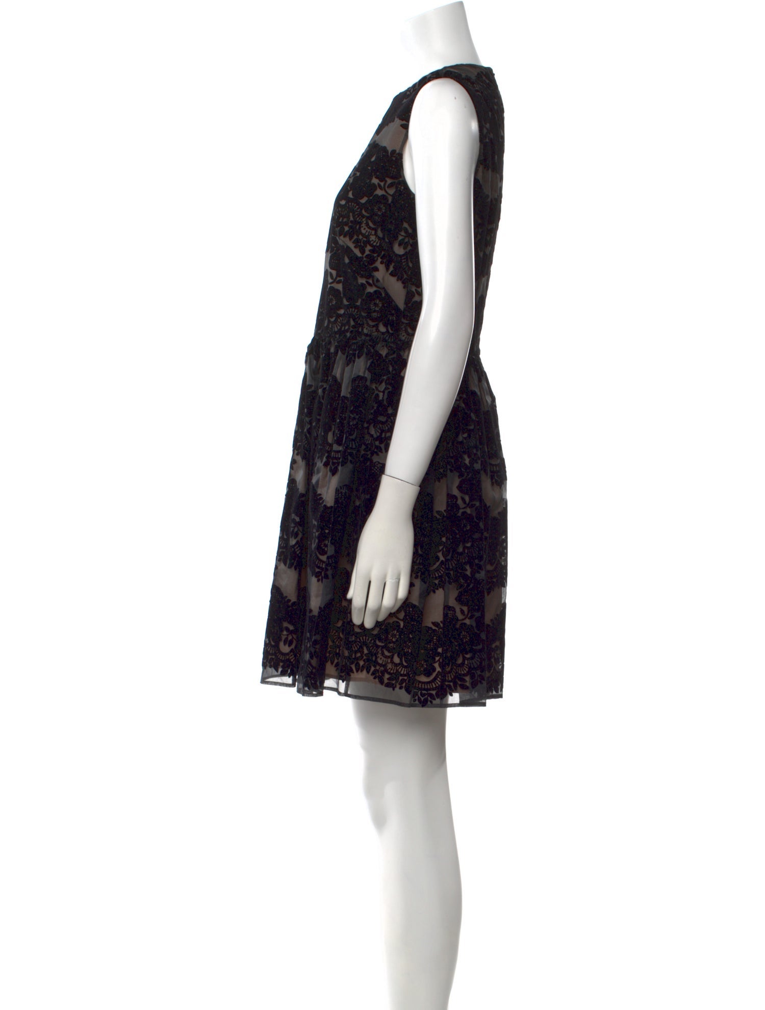 Red Valentino Silk Mini Dress