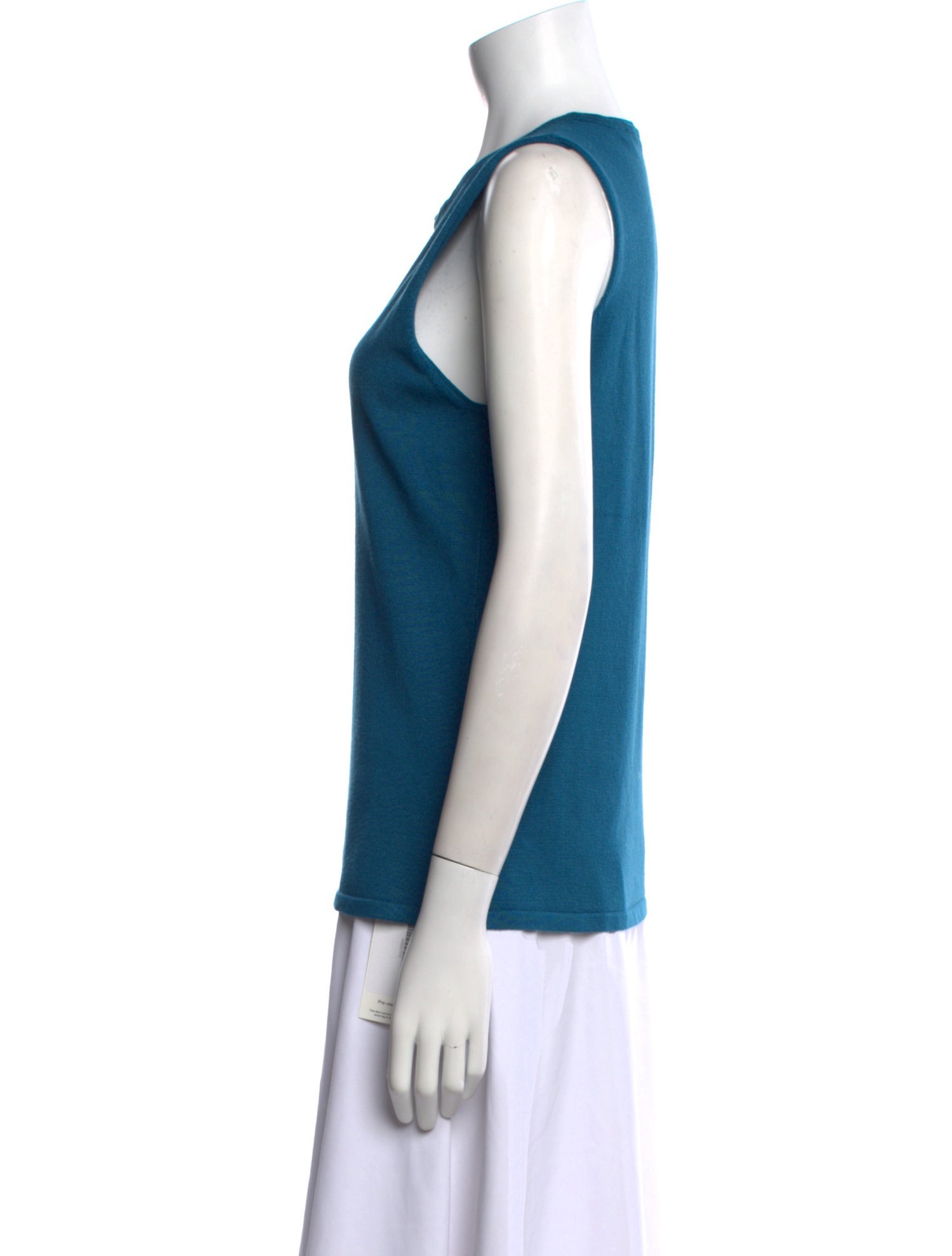 Red Valentino Crew Neck Sleeveless Top