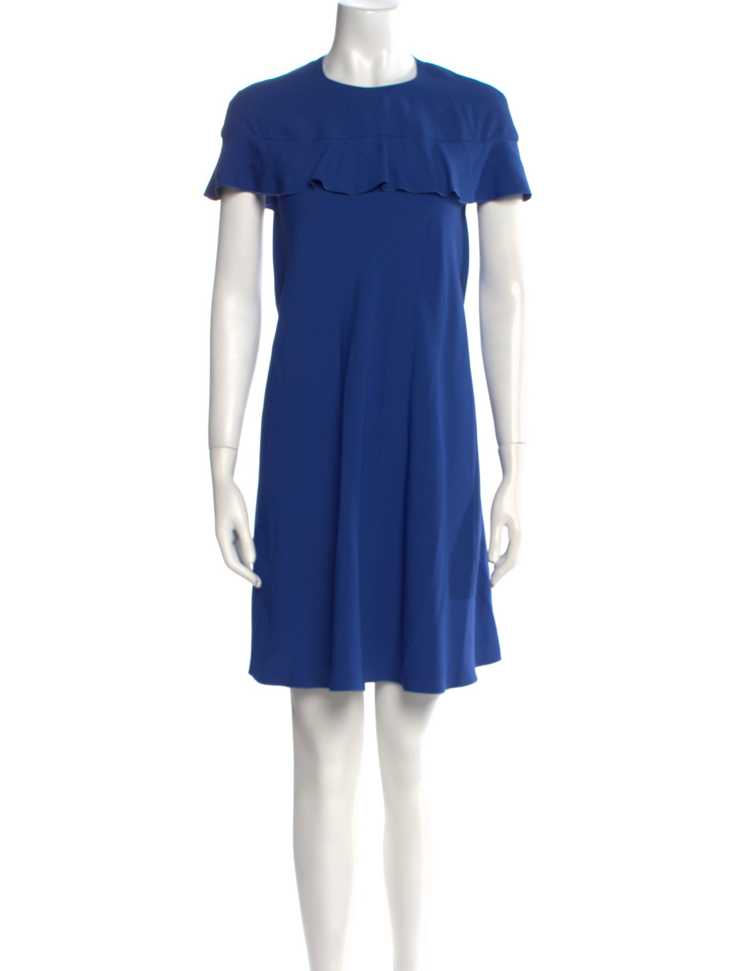 Red Valentino Virgin Wool Mini Dress