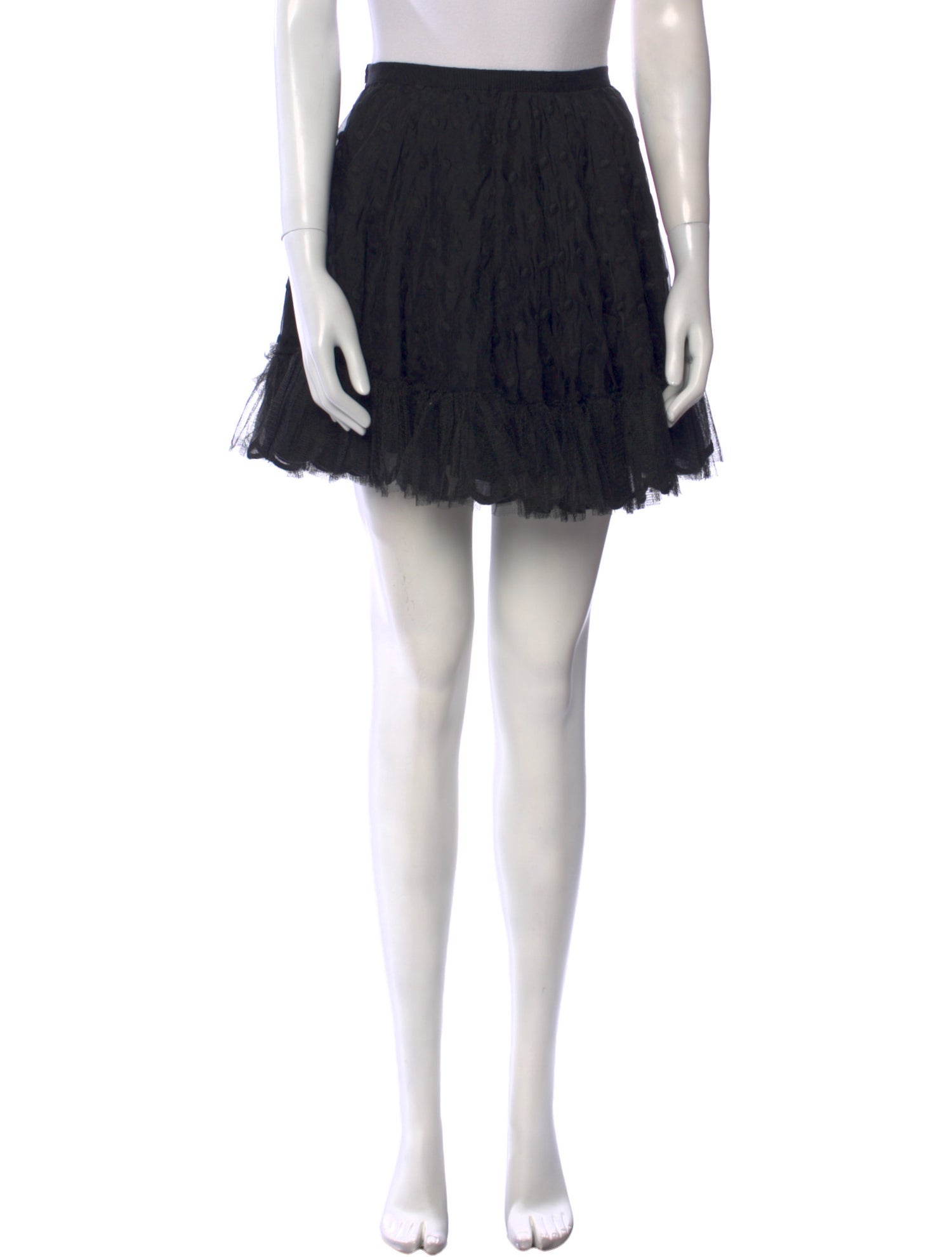 Red Valentino Silk Mini Skirt