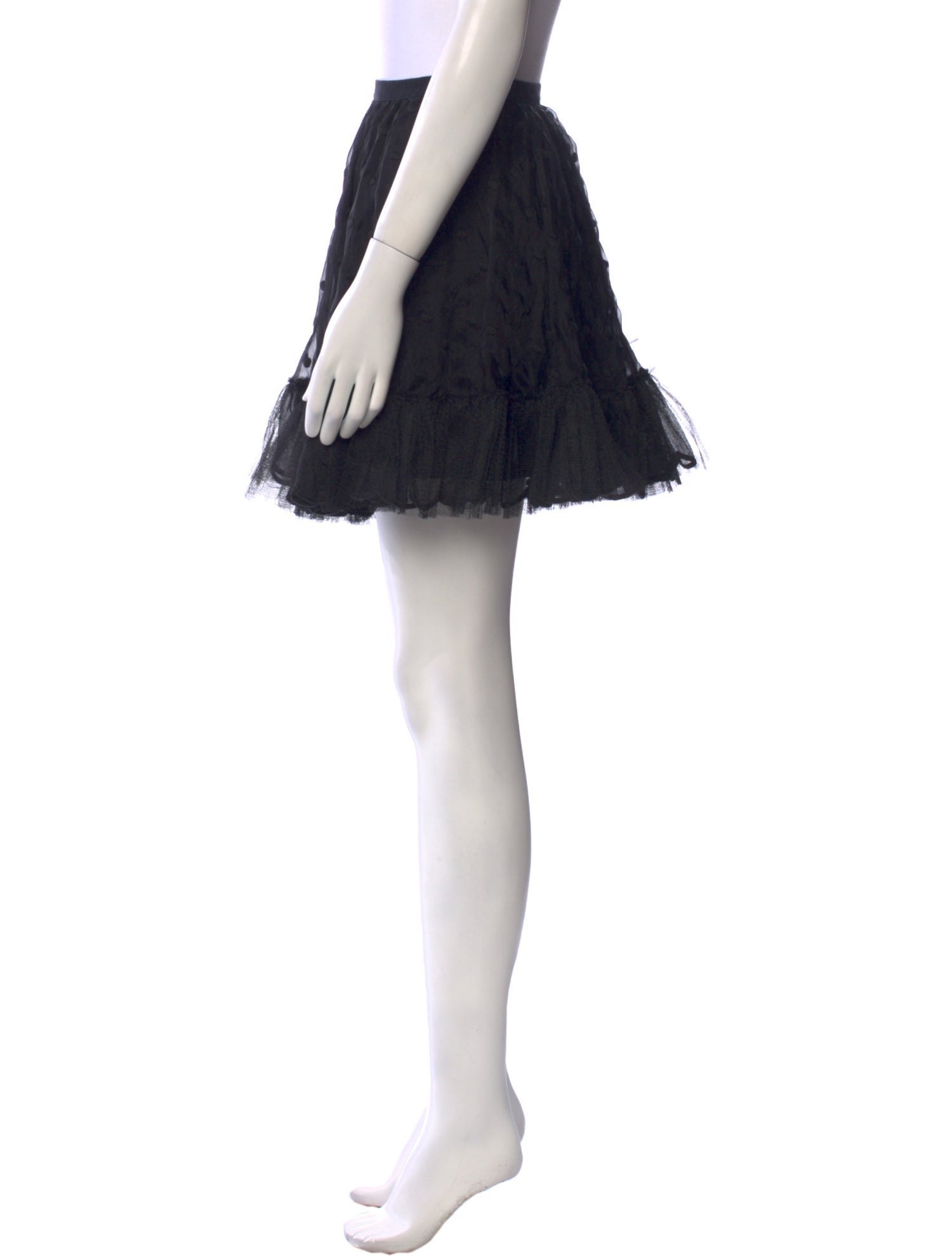 Red Valentino Silk Mini Skirt