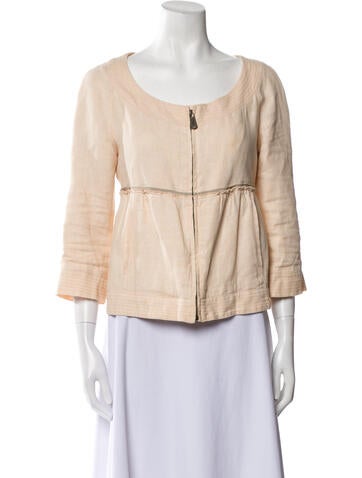 Red Valentino Jackets Linen Evening Jacket US 4 | S