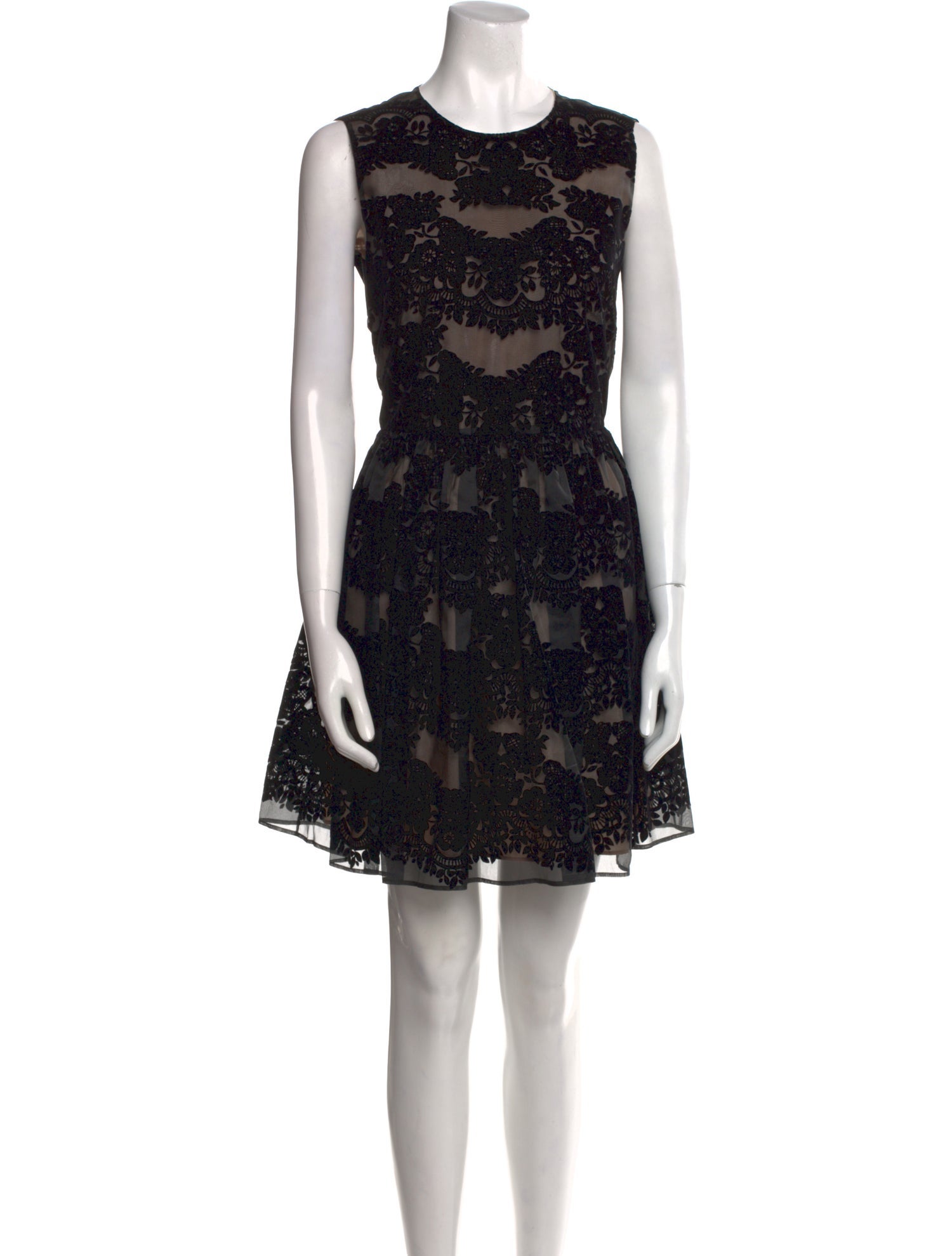 Red Valentino Silk Mini Dress