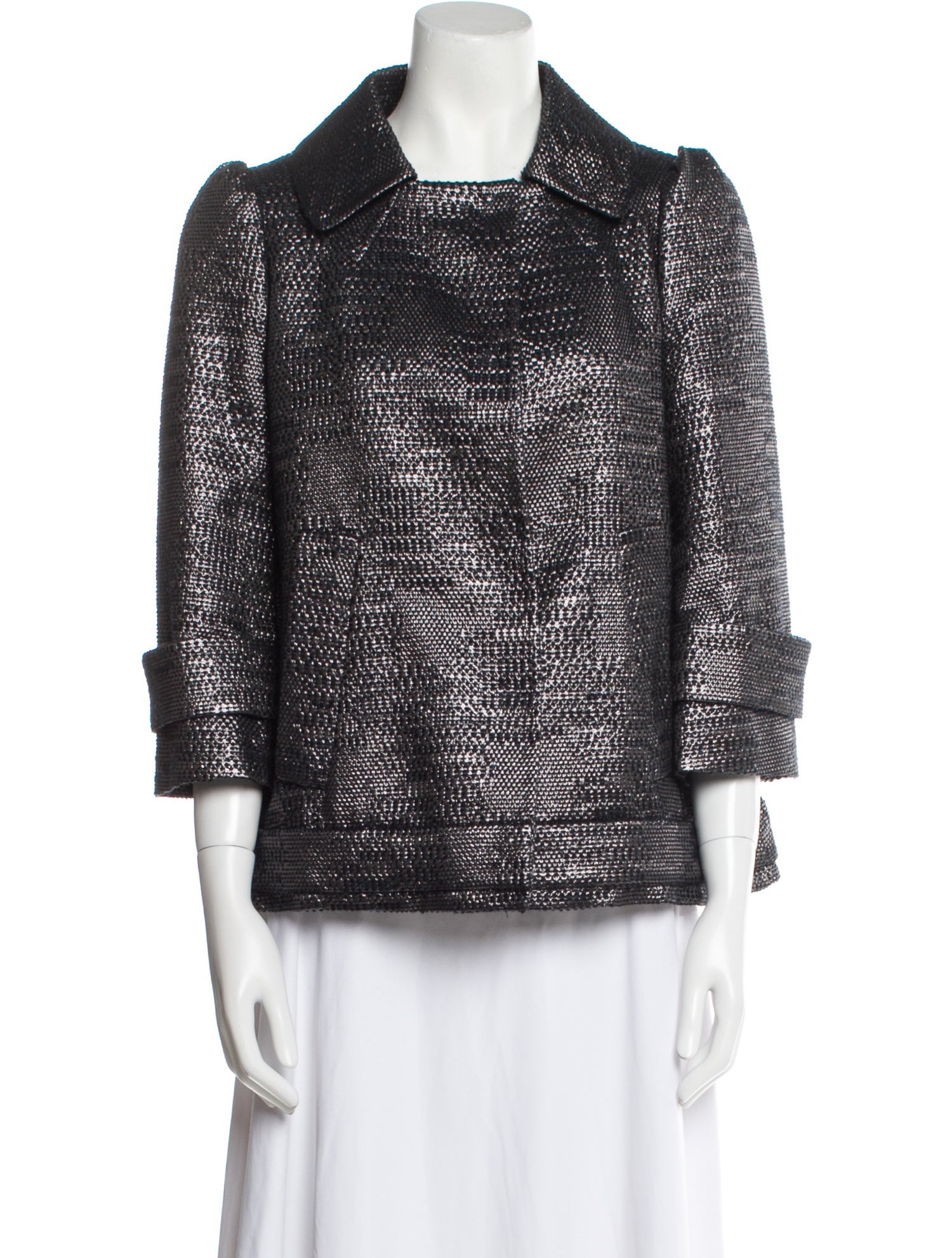 Red Valentino Patterned Jacket