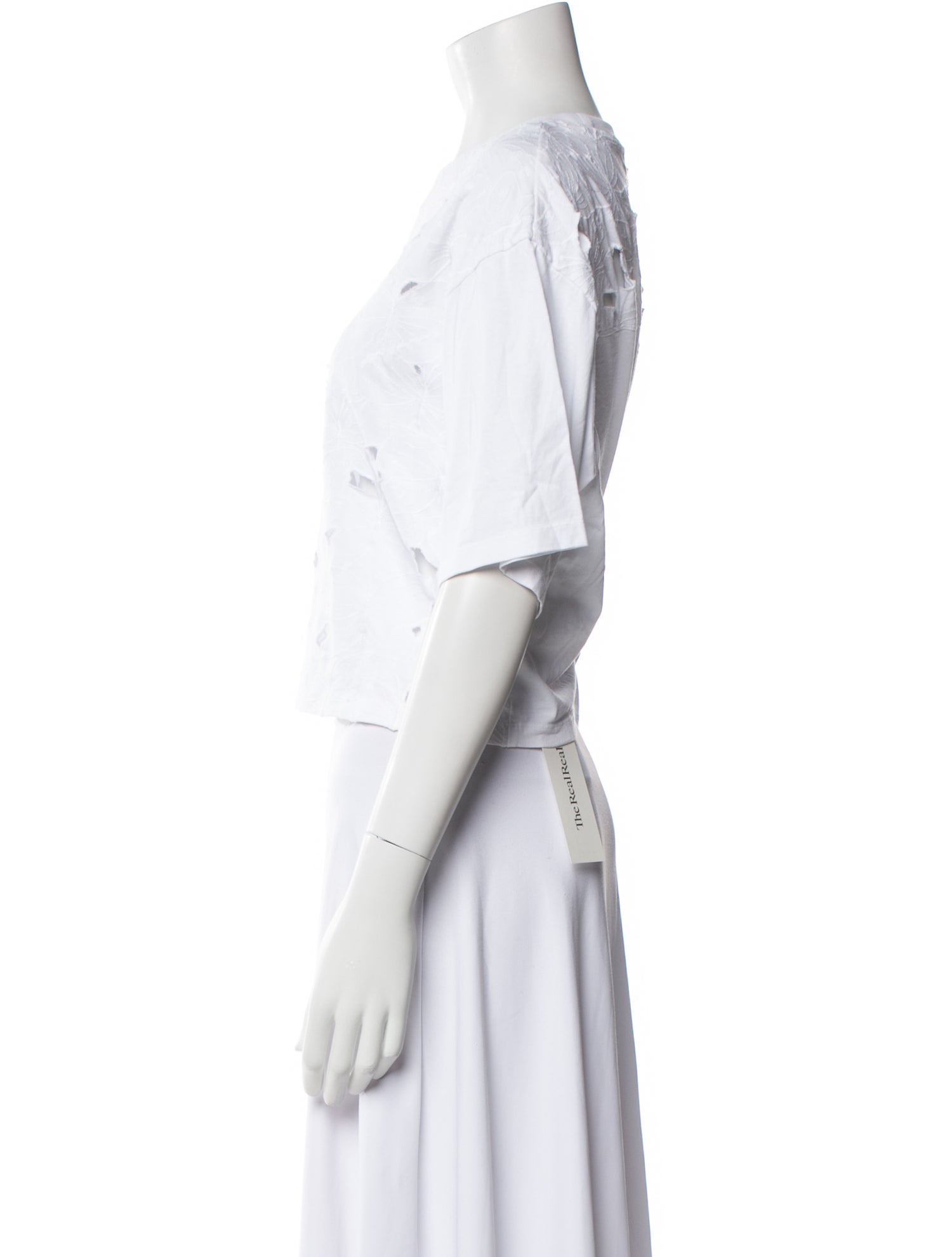 Red Valentino Crew Neck Short Sleeve Top