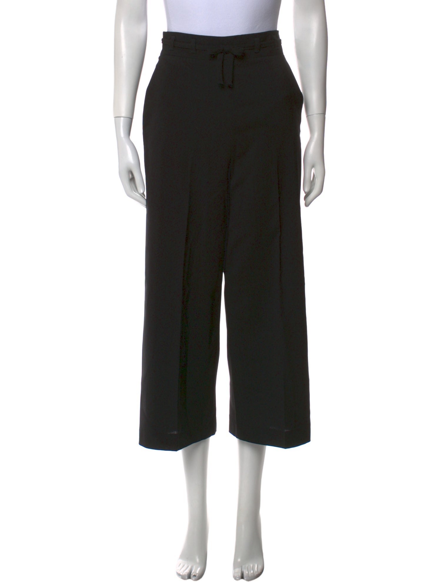 Red Valentino Virgin Wool Wide Leg Pants