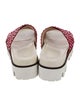 Red Valentino Leather Slides