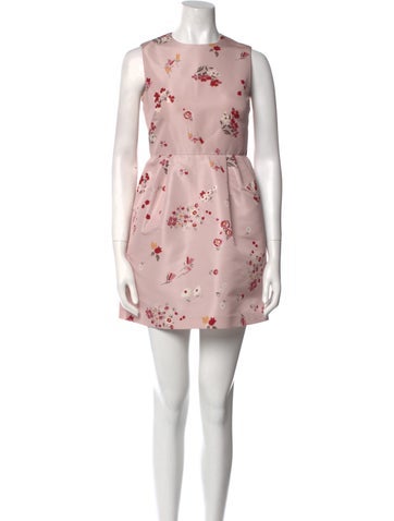 Red Valentino Dresses Floral Print Mini Dress XS