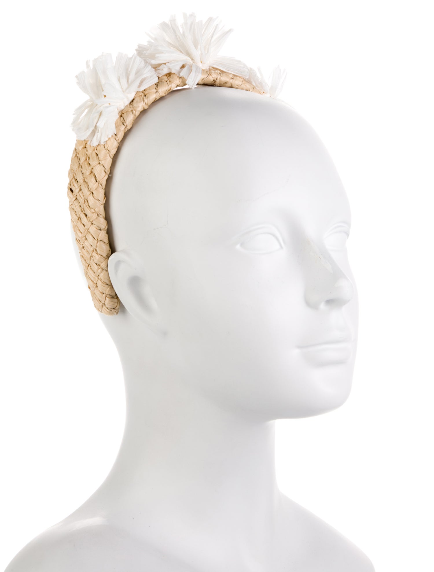 Red Valentino Synthetic-Blend Floral Accent Headband