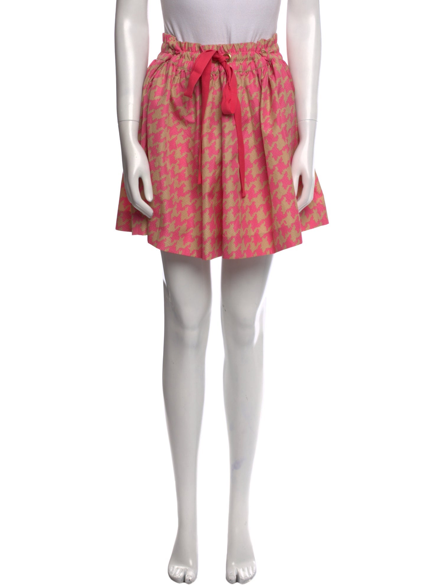 Red Valentino Printed Mini Skirt