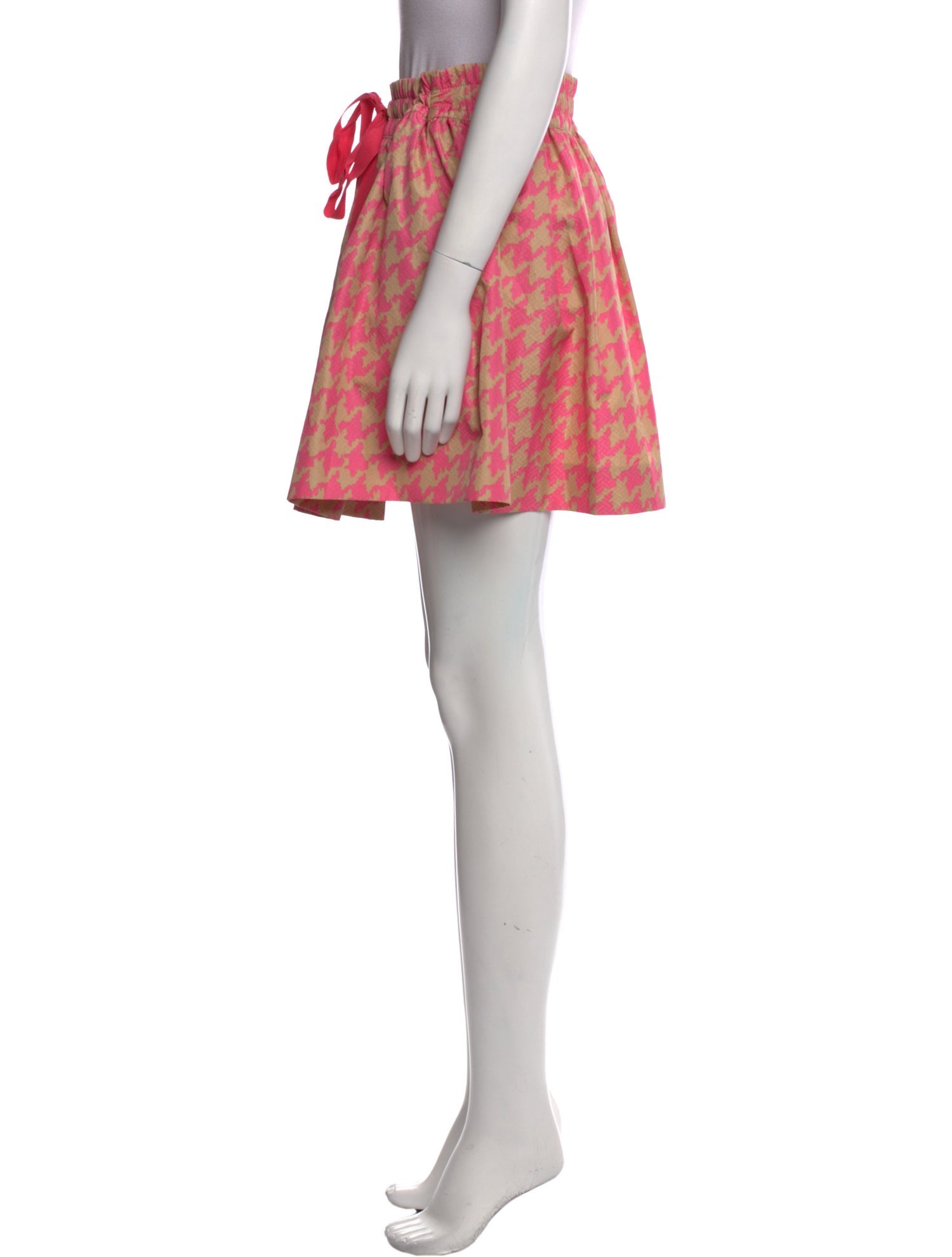 Red Valentino Printed Mini Skirt