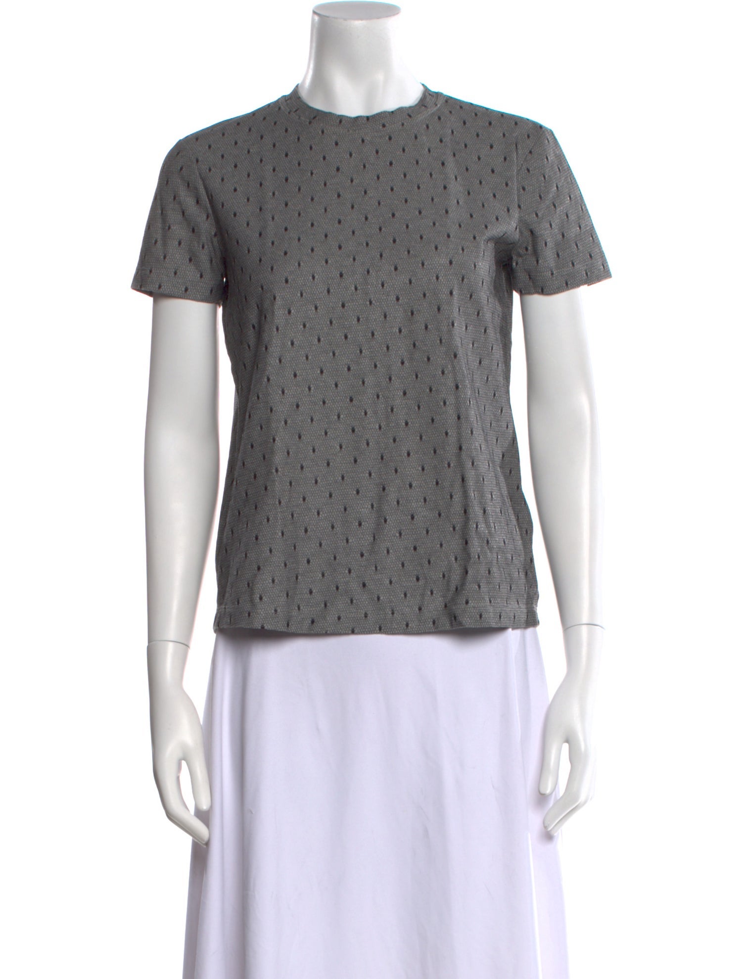 Red Valentino Crew Neck Short Sleeve T-Shirt