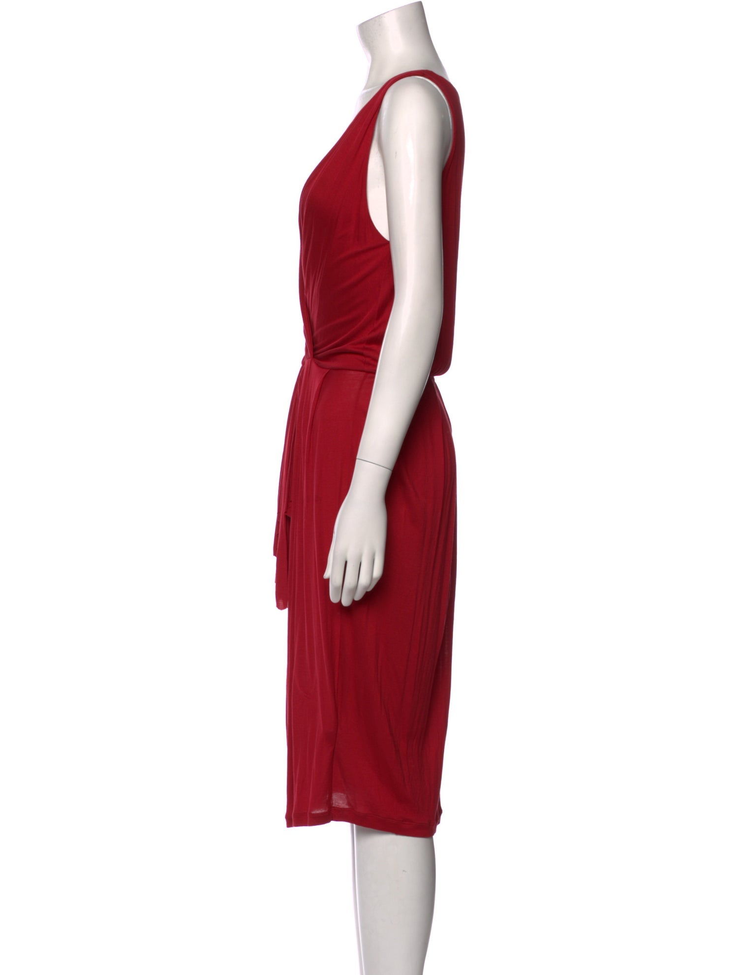 Red Valentino Silk Midi Length Dress