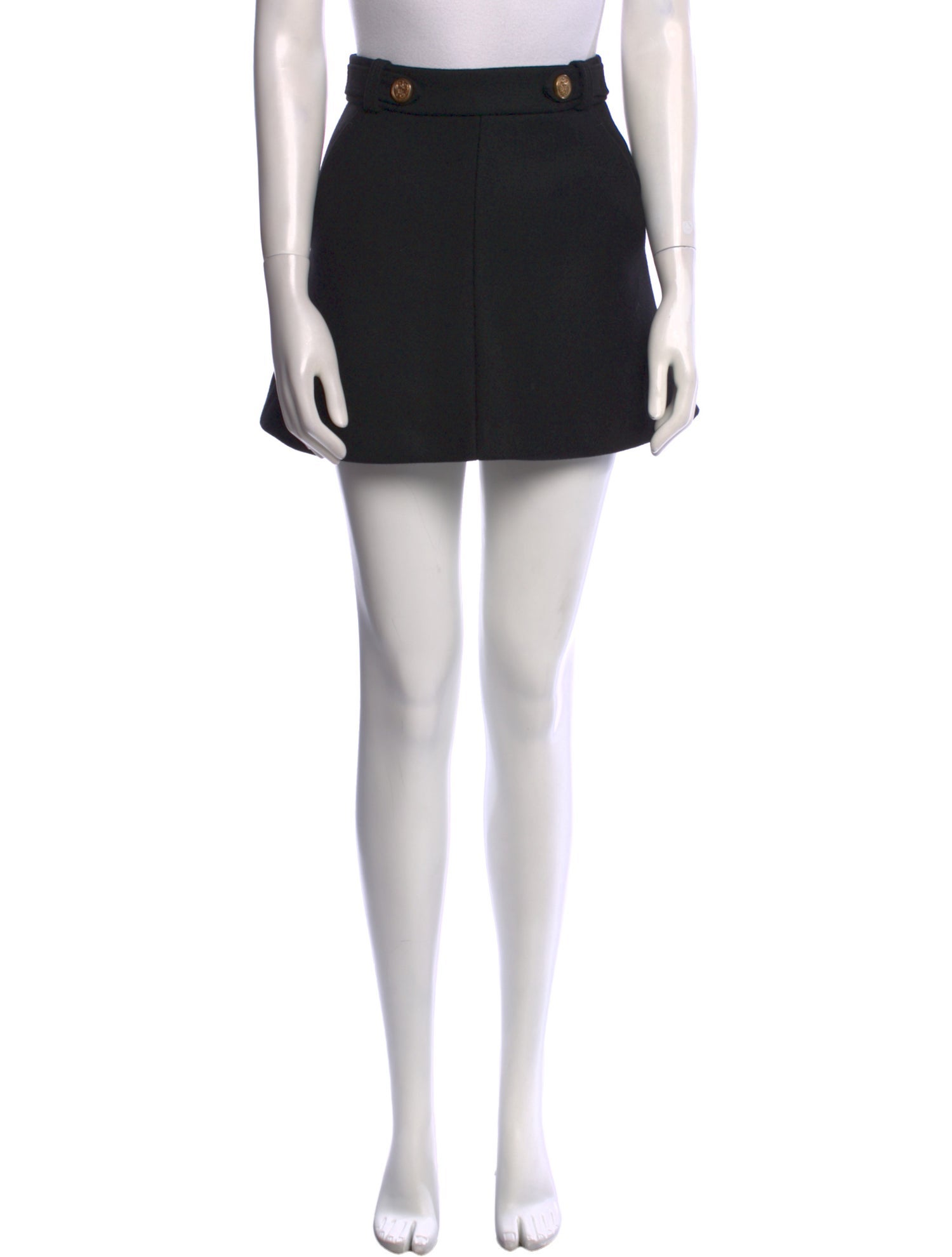 Red Valentino Wool Mini Skirt w/ Tags