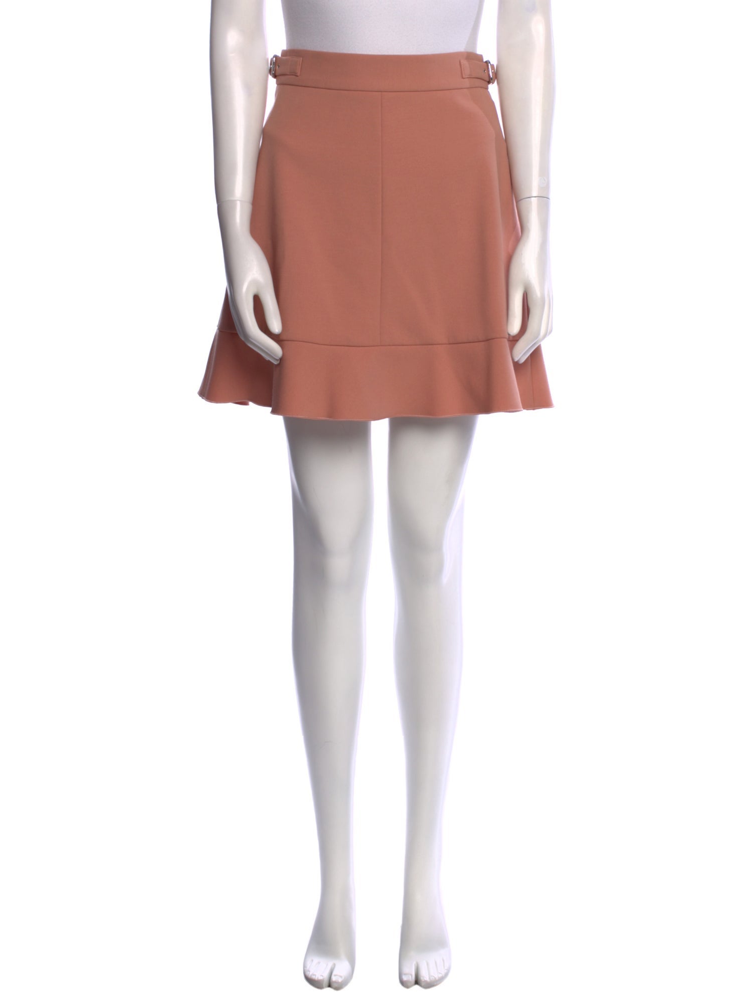 Red Valentino Scalloped Accent Mini Skirt w/ Tags