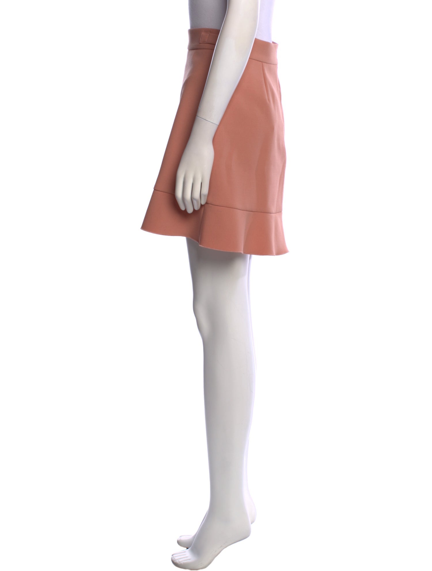 Red Valentino Scalloped Accent Mini Skirt w/ Tags