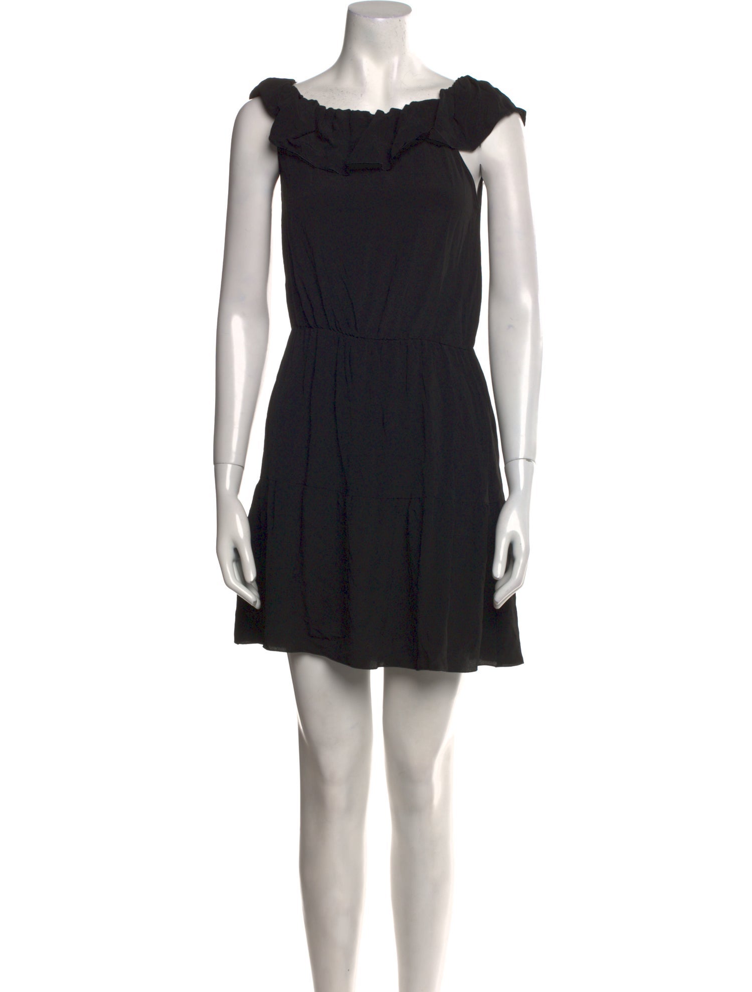 Red Valentino Scoop Neck Mini Dress