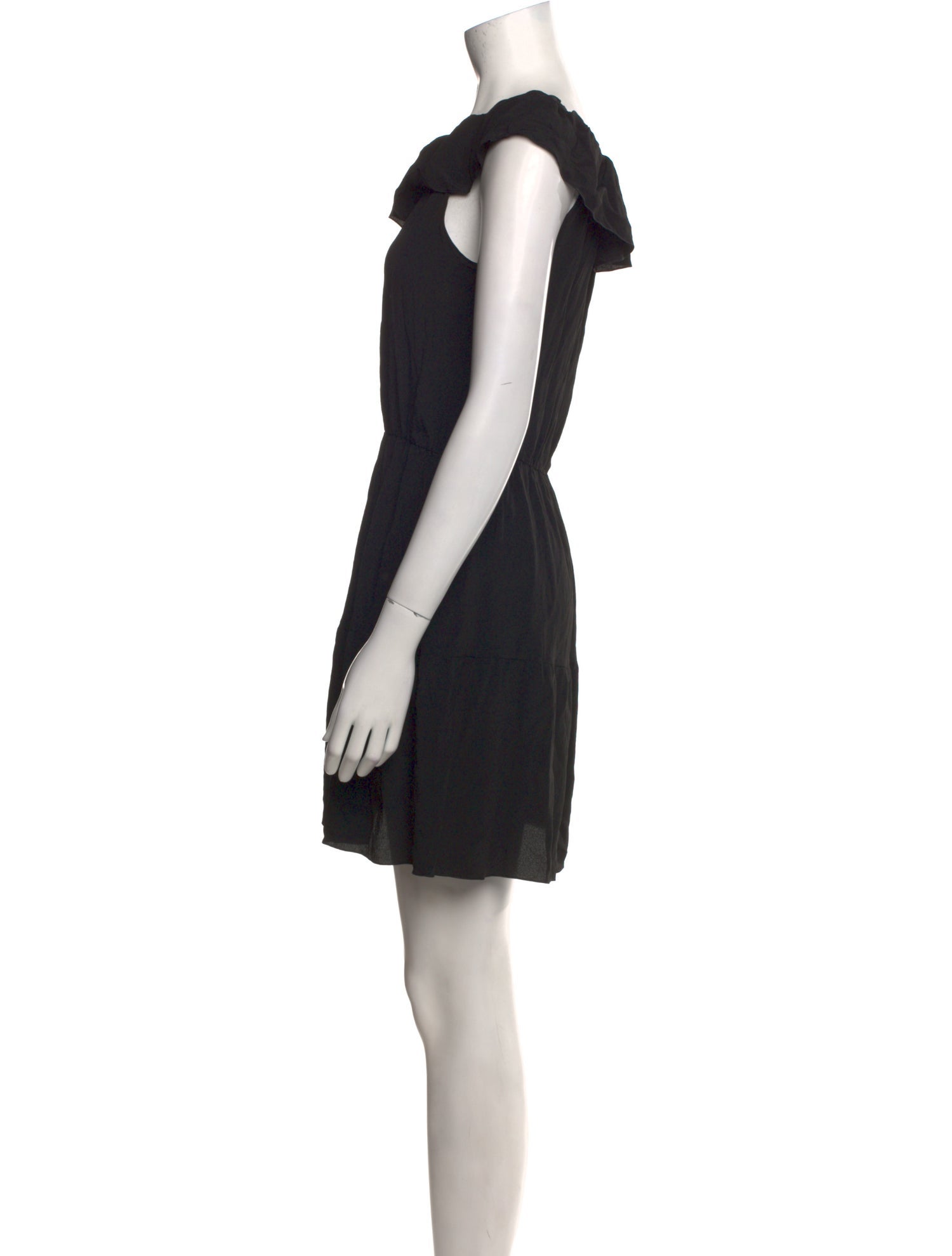 Red Valentino Scoop Neck Mini Dress