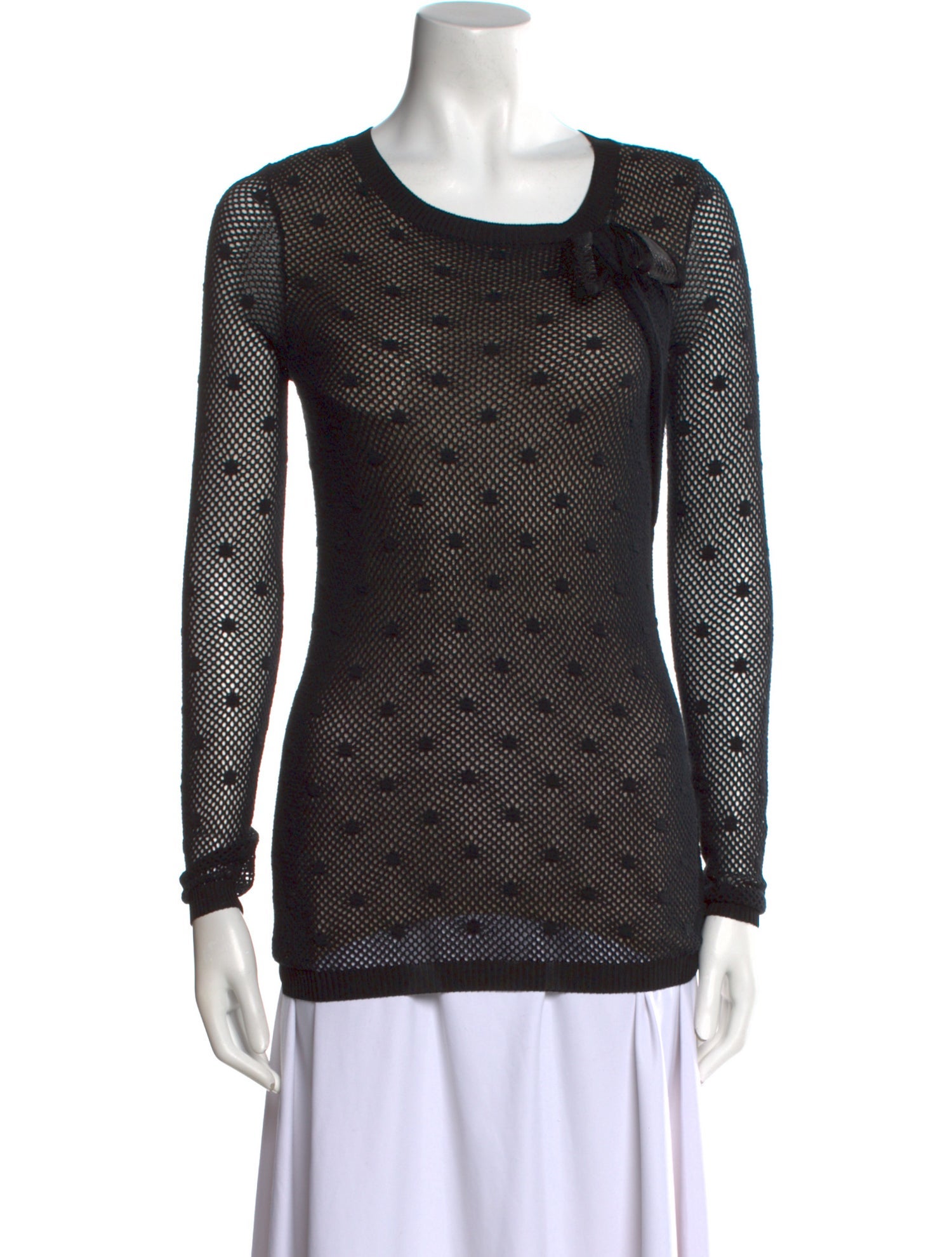 Red Valentino Scoop Neck Sweater