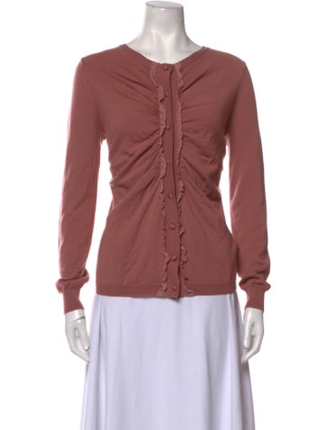 Red Valentino Knitwear Wool Scoop Neck Sweater XL