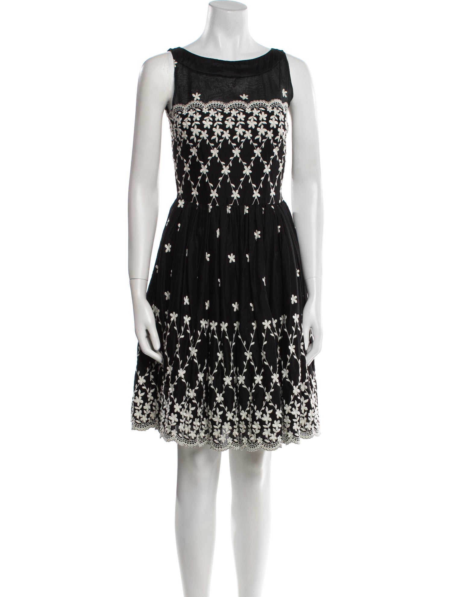 Red Valentino Printed Knee-Length Dress