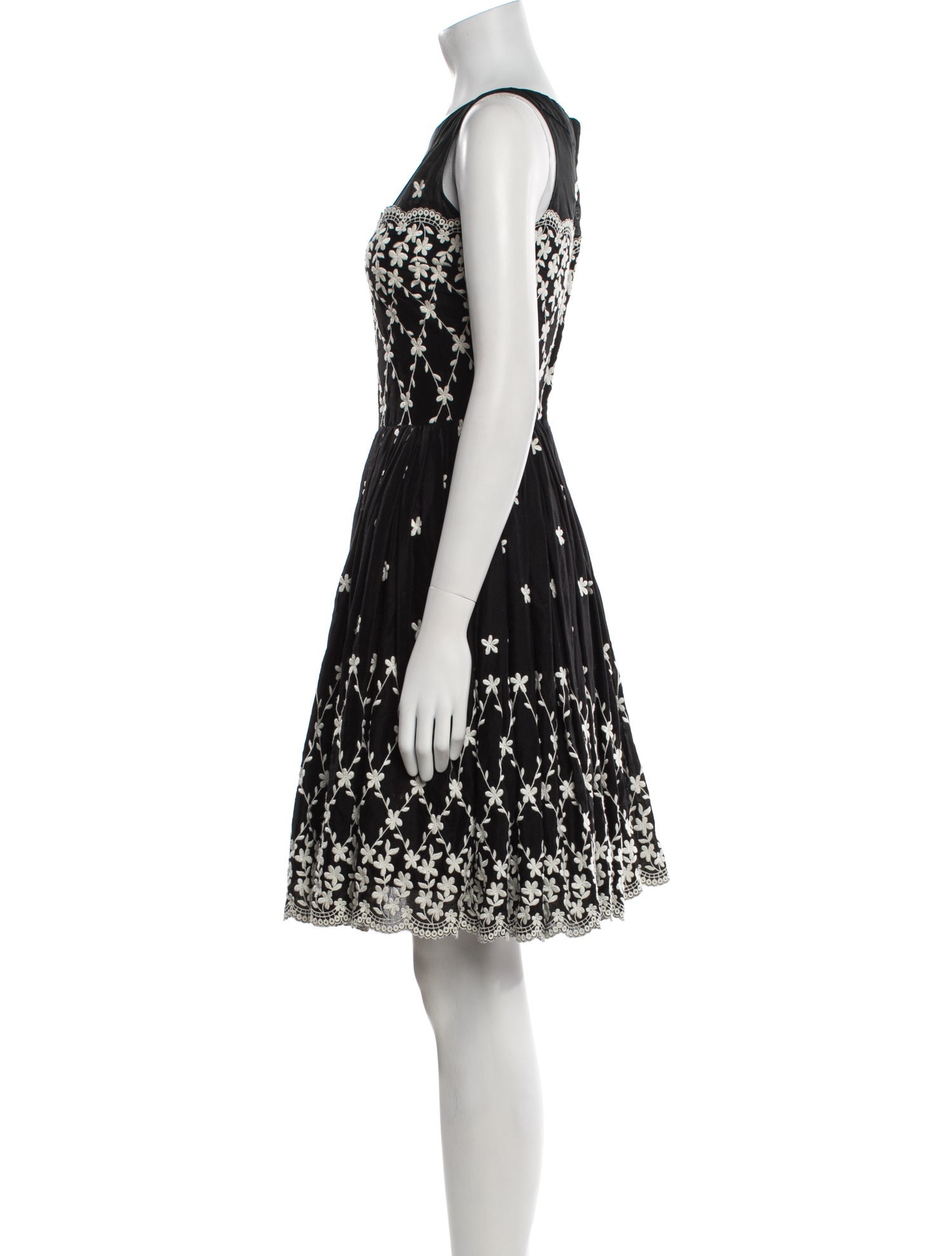 Red Valentino Printed Knee-Length Dress