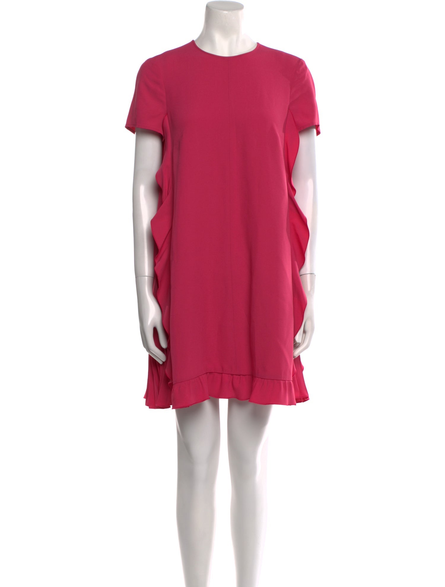 Red Valentino Crew Neck Mini Dress