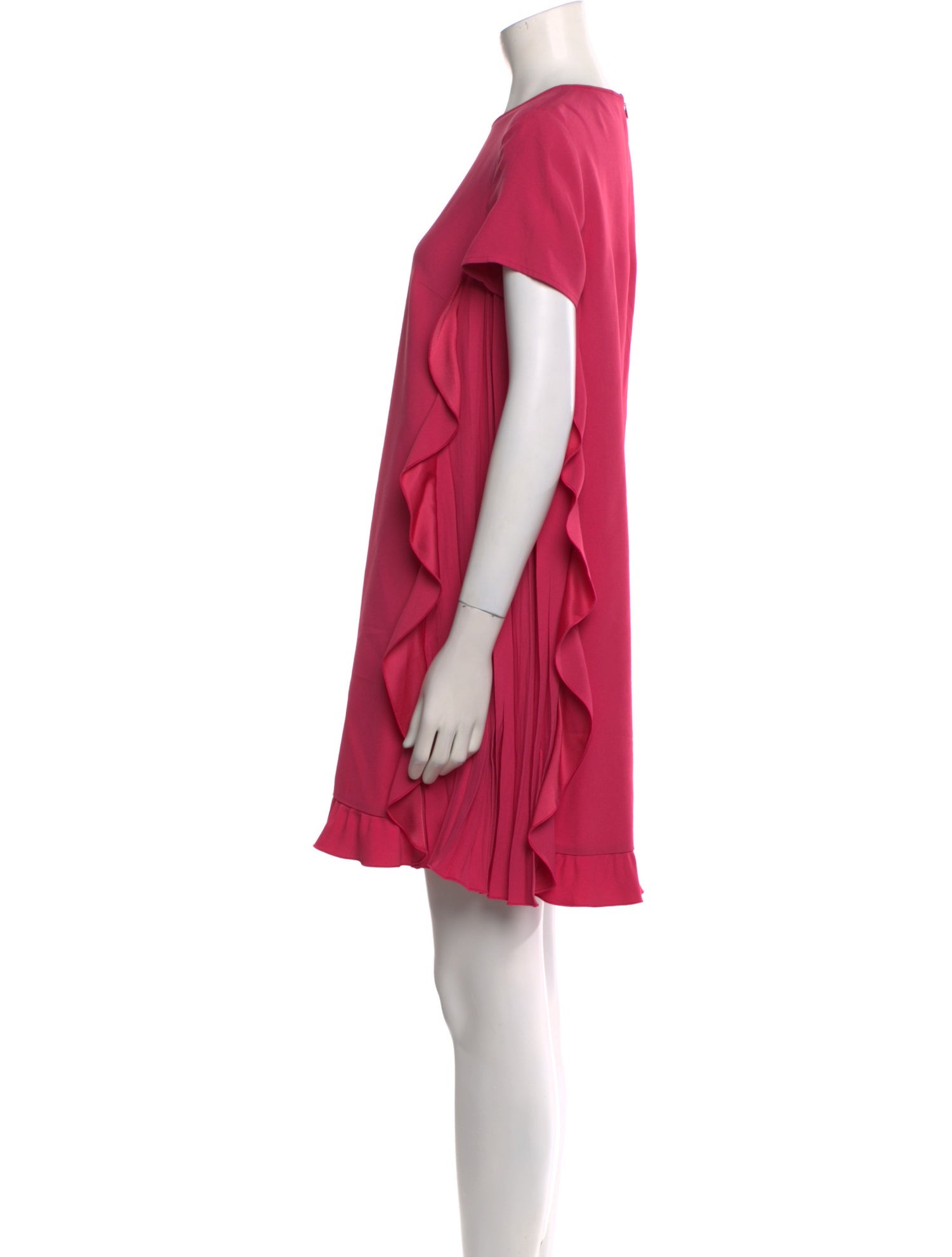 Red Valentino Crew Neck Mini Dress