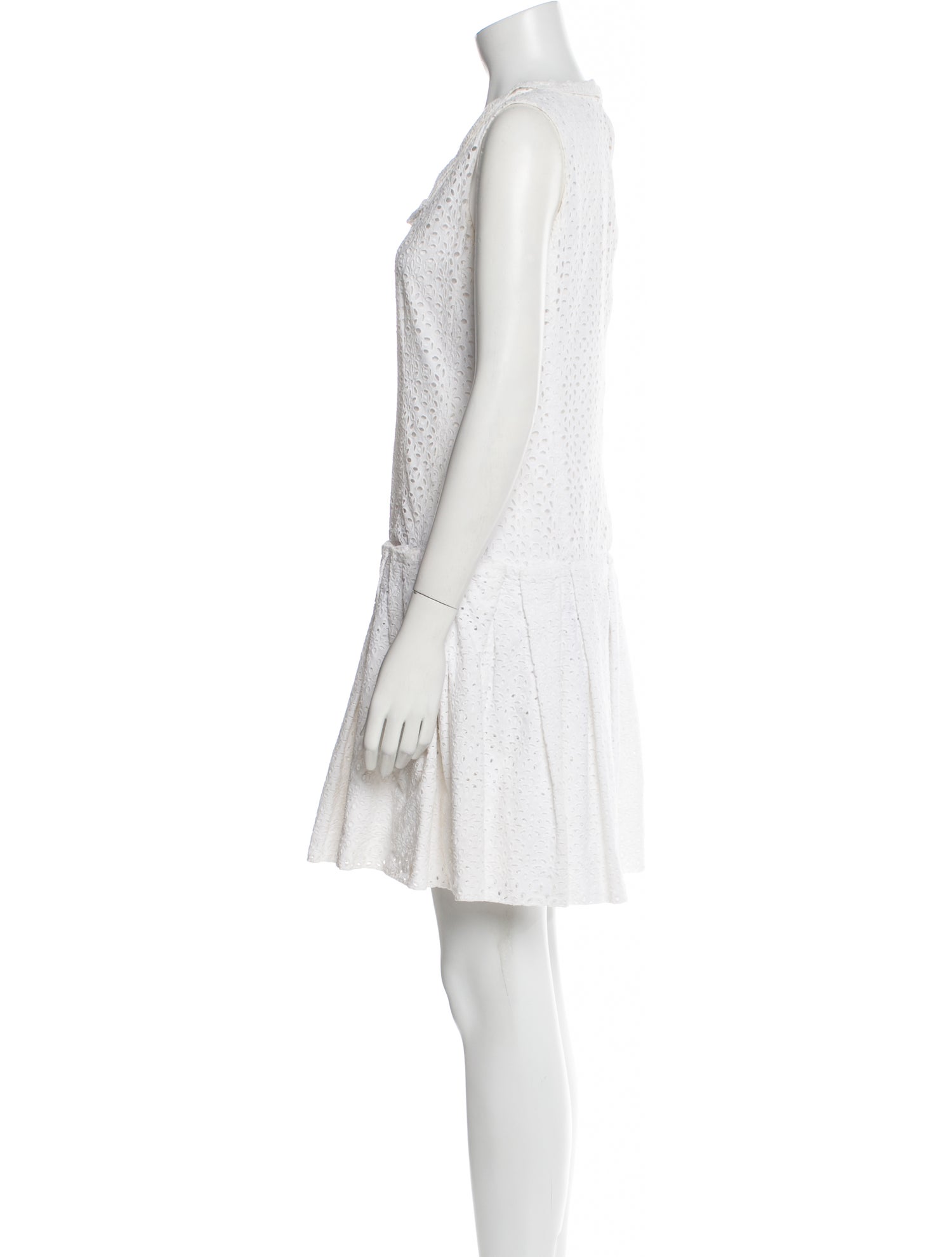 Red Valentino Square Neckline Mini Dress