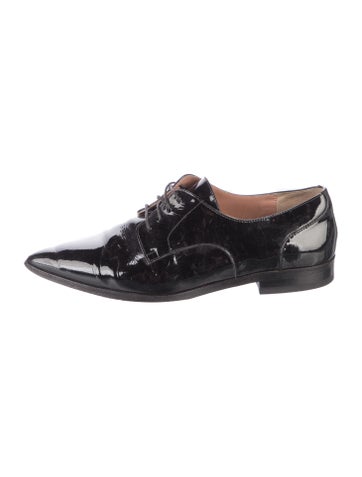 Red Valentino Flats Patent Leather Oxfords IT 37 | 7