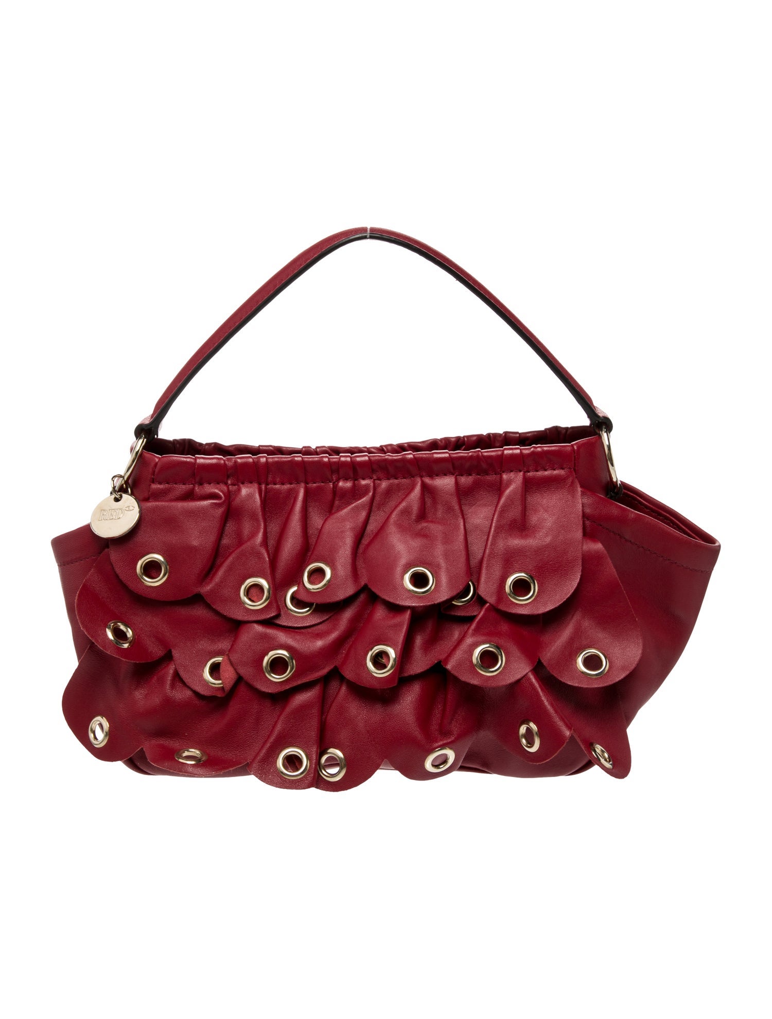Red Valentino Leather Top Handle Bag