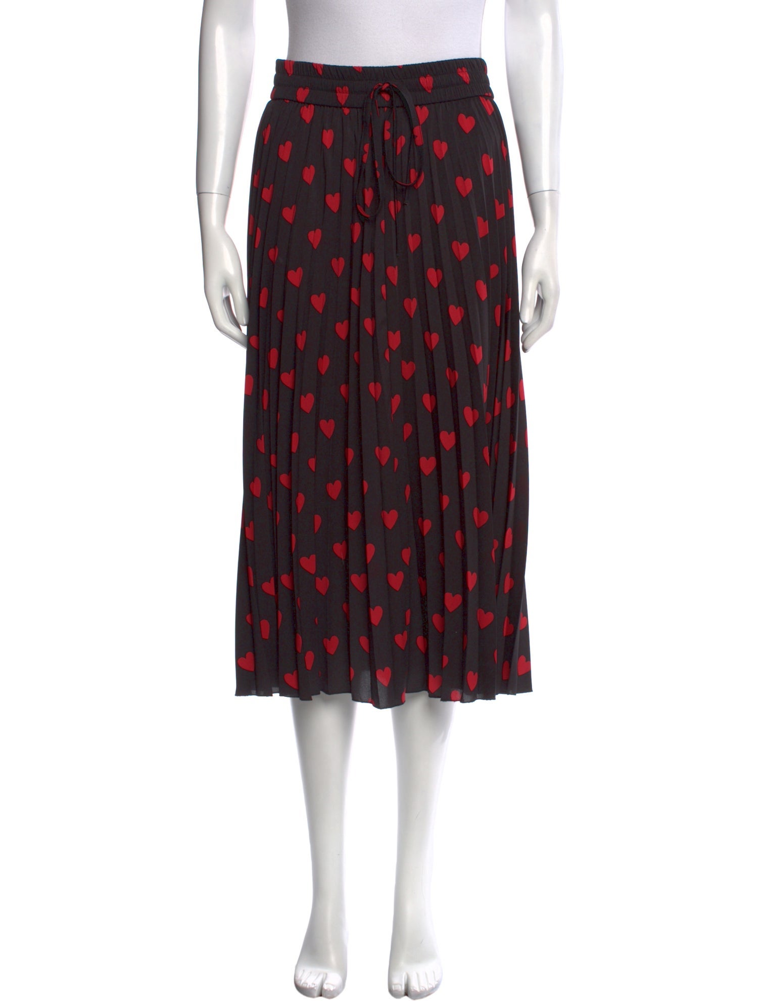 Red Valentino Printed Midi Length Skirt