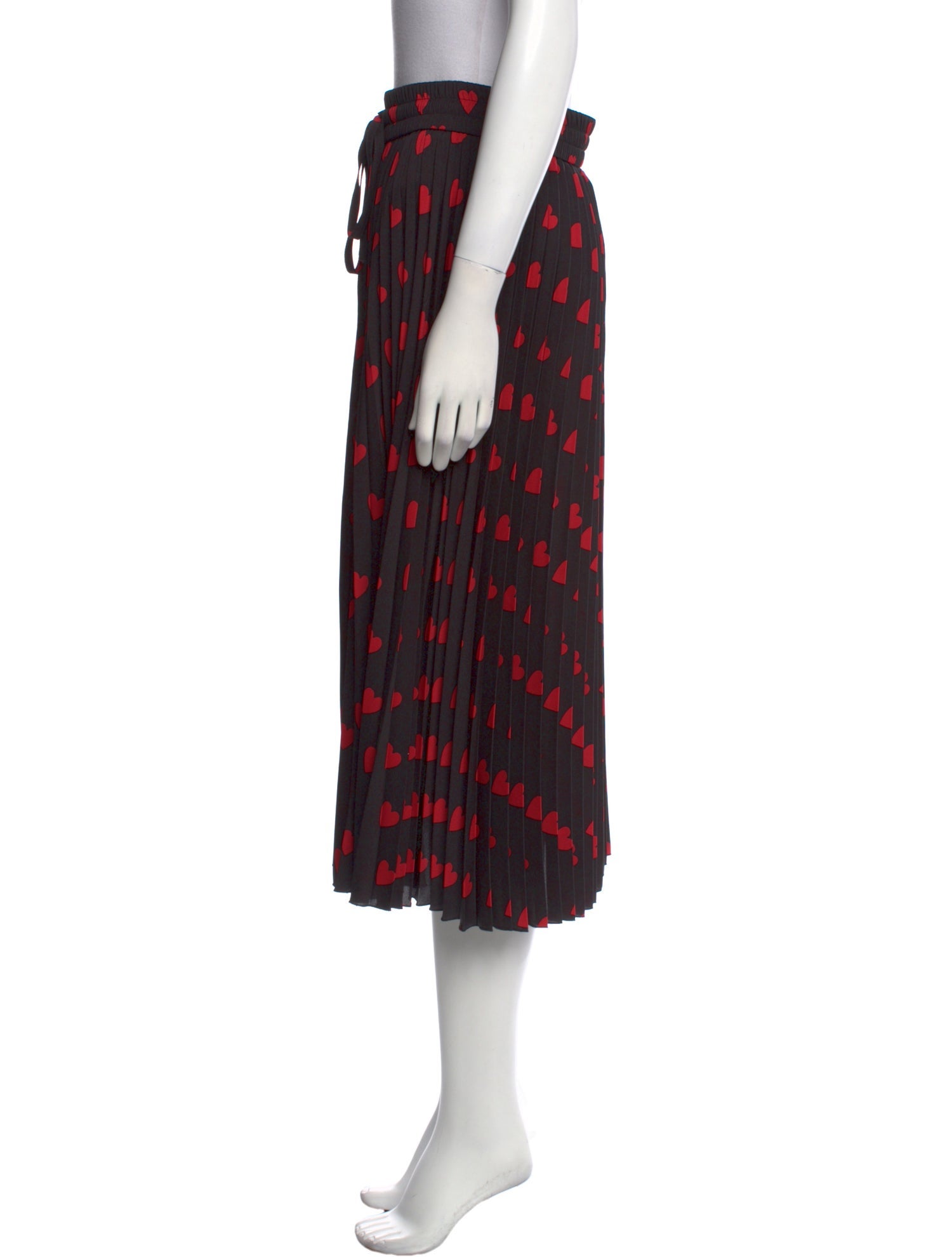Red Valentino Printed Midi Length Skirt