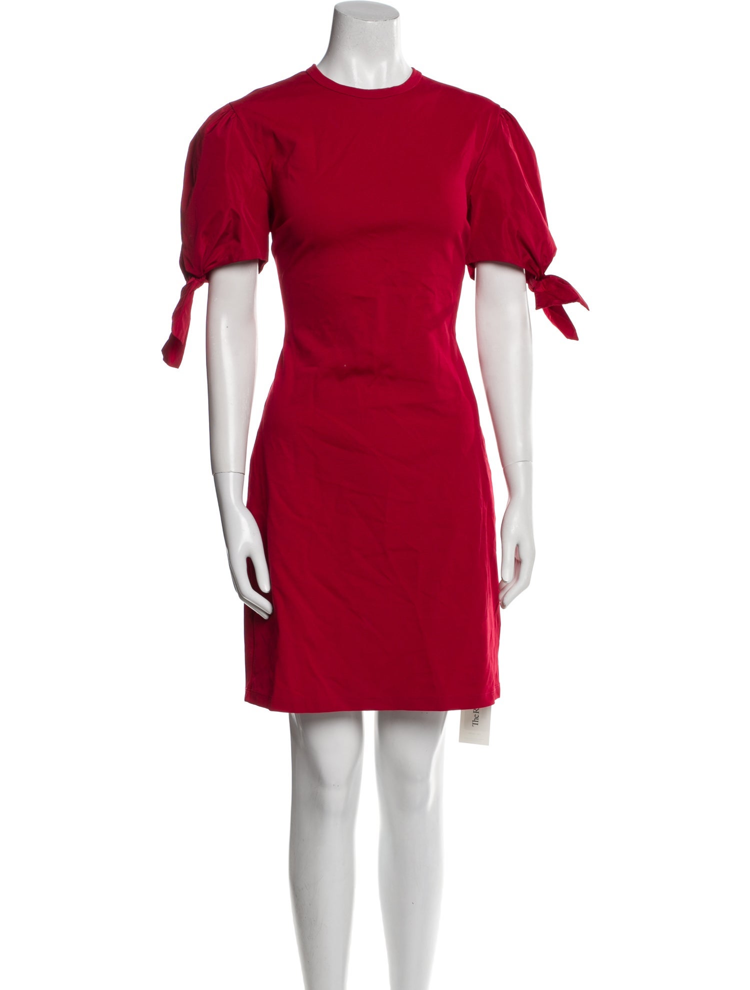 Red Valentino Crew Neck Mini Dress