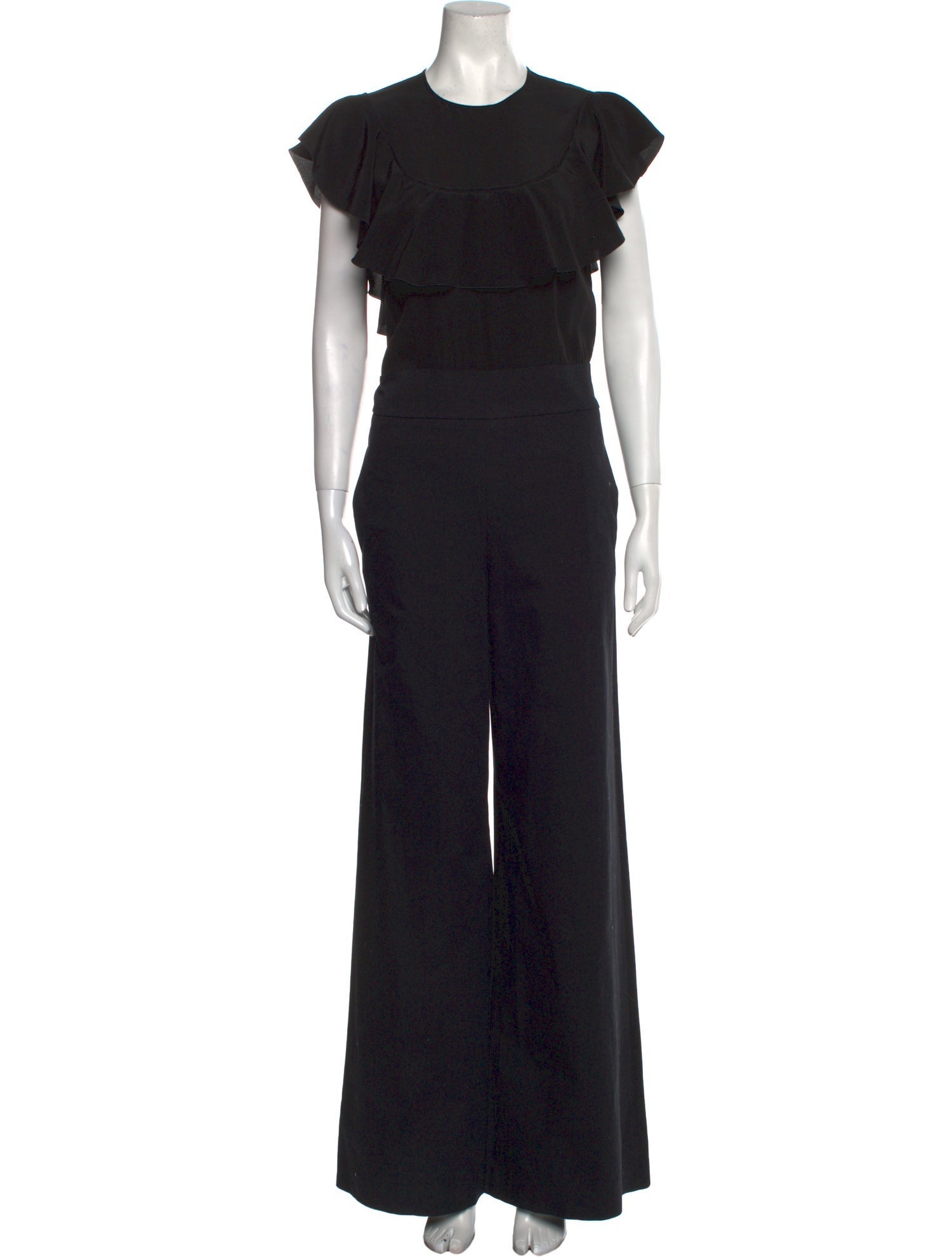 Red Valentino Crew Neck Jumpsuit