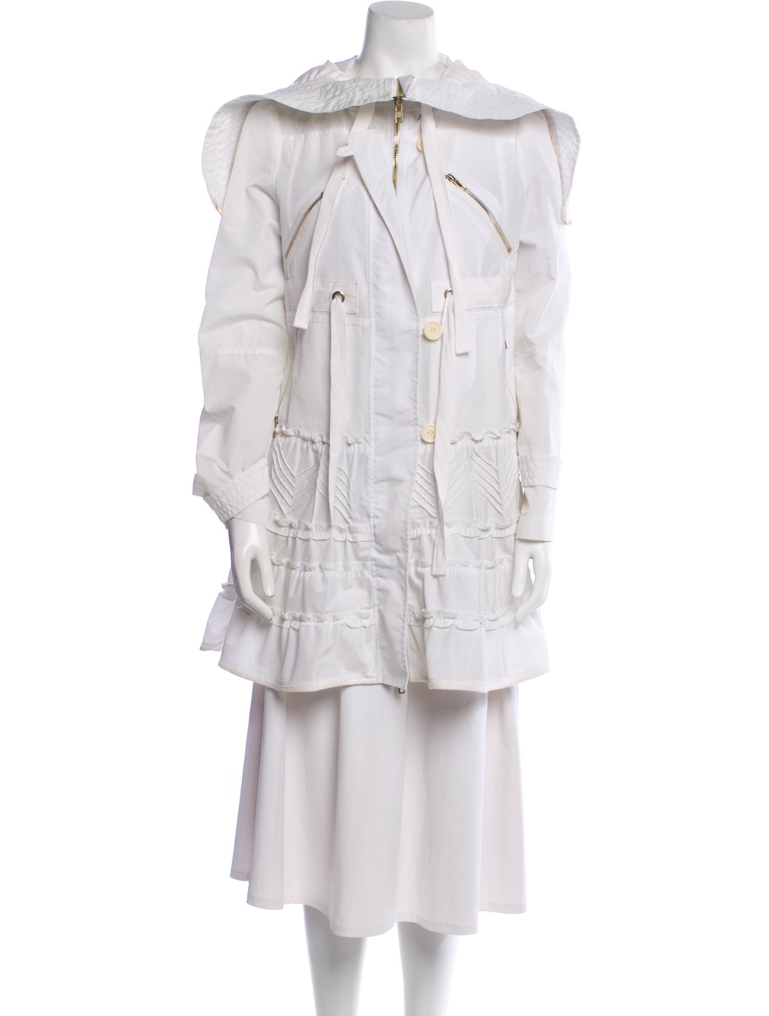 Red Valentino Nylon Coat