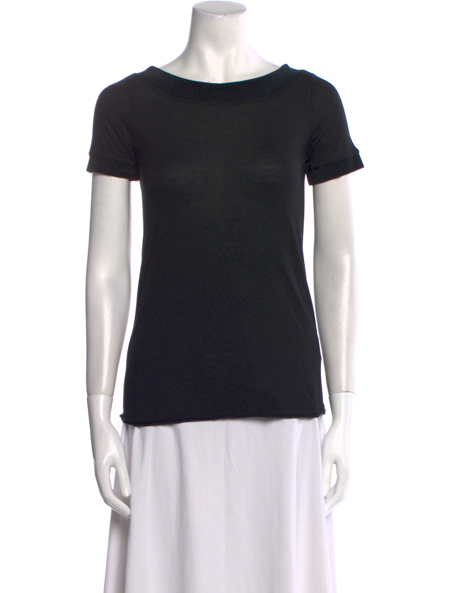 Red Valentino Scoop Neck Short Sleeve T-Shirt