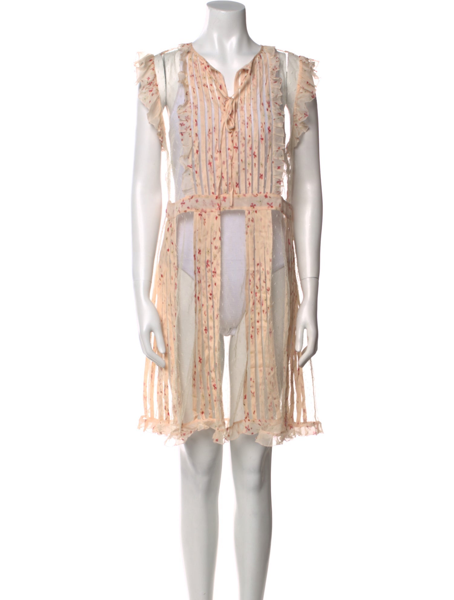 Red Valentino Printed Mini Dress