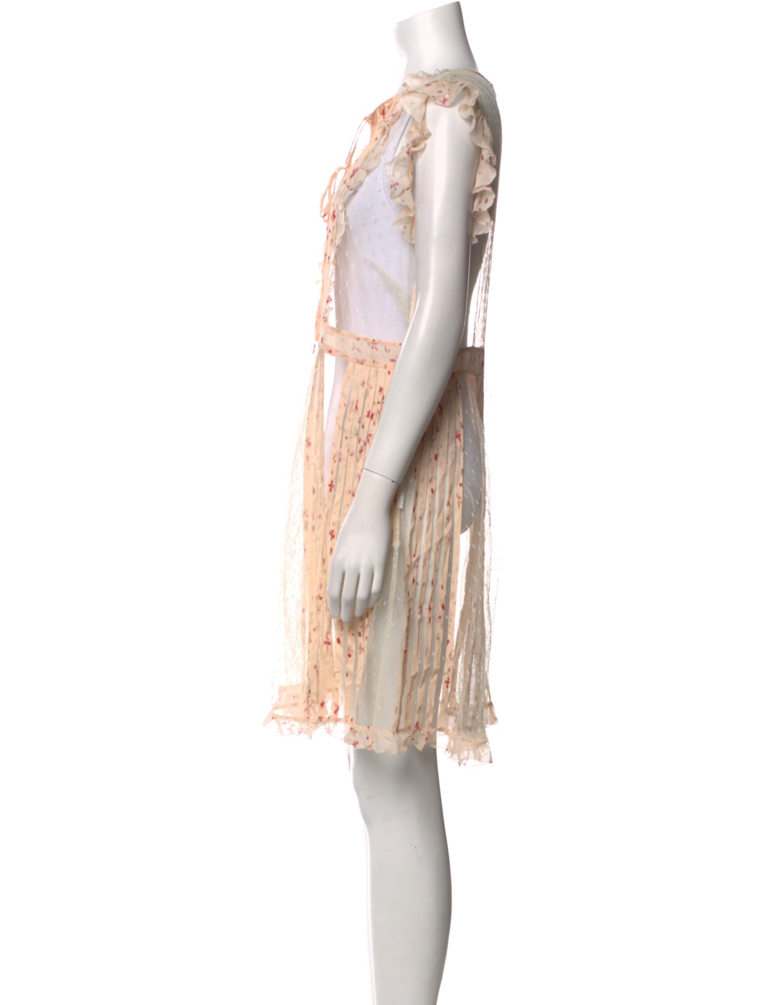 Red Valentino Printed Mini Dress