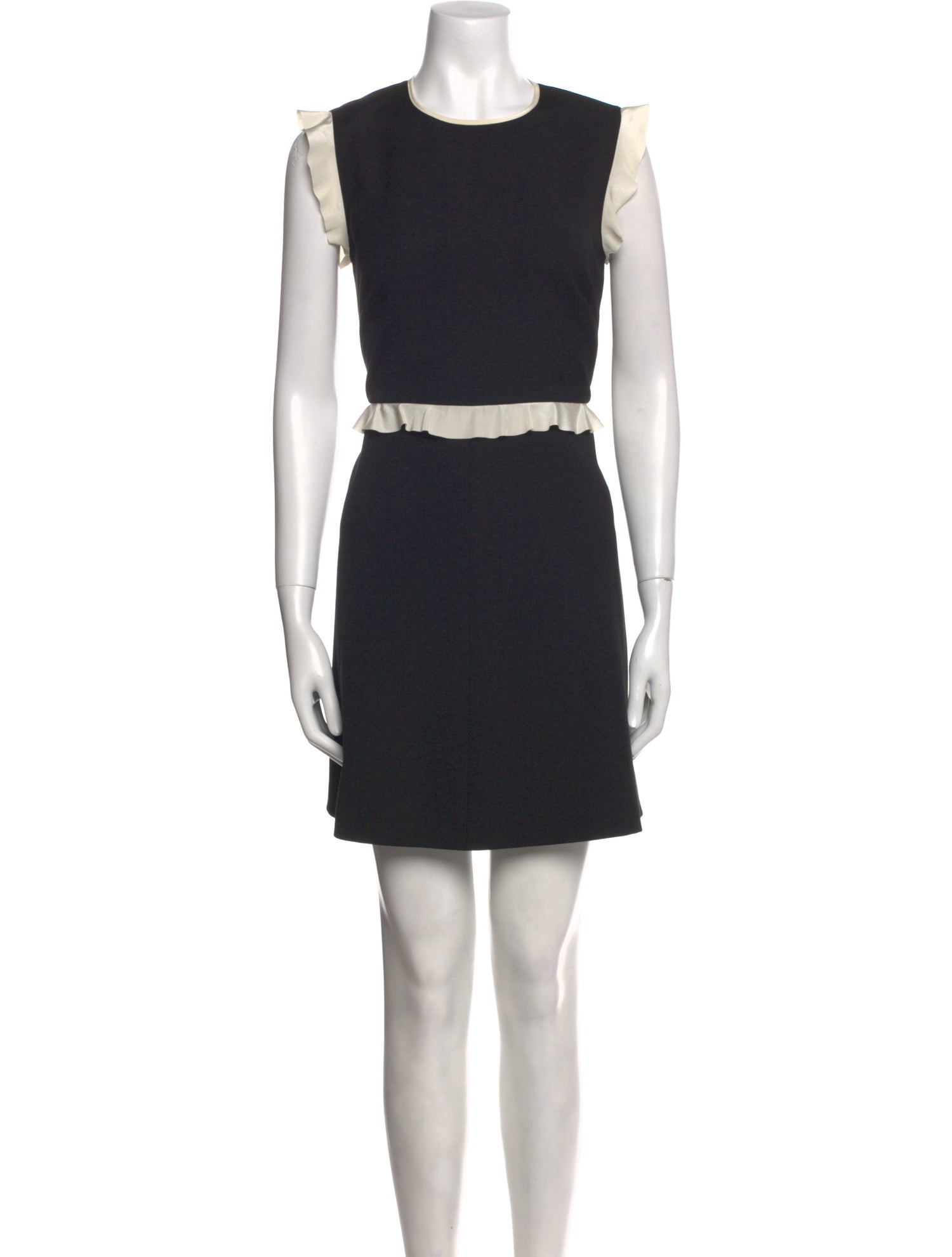 Red Valentino Crew Neck Mini Dress