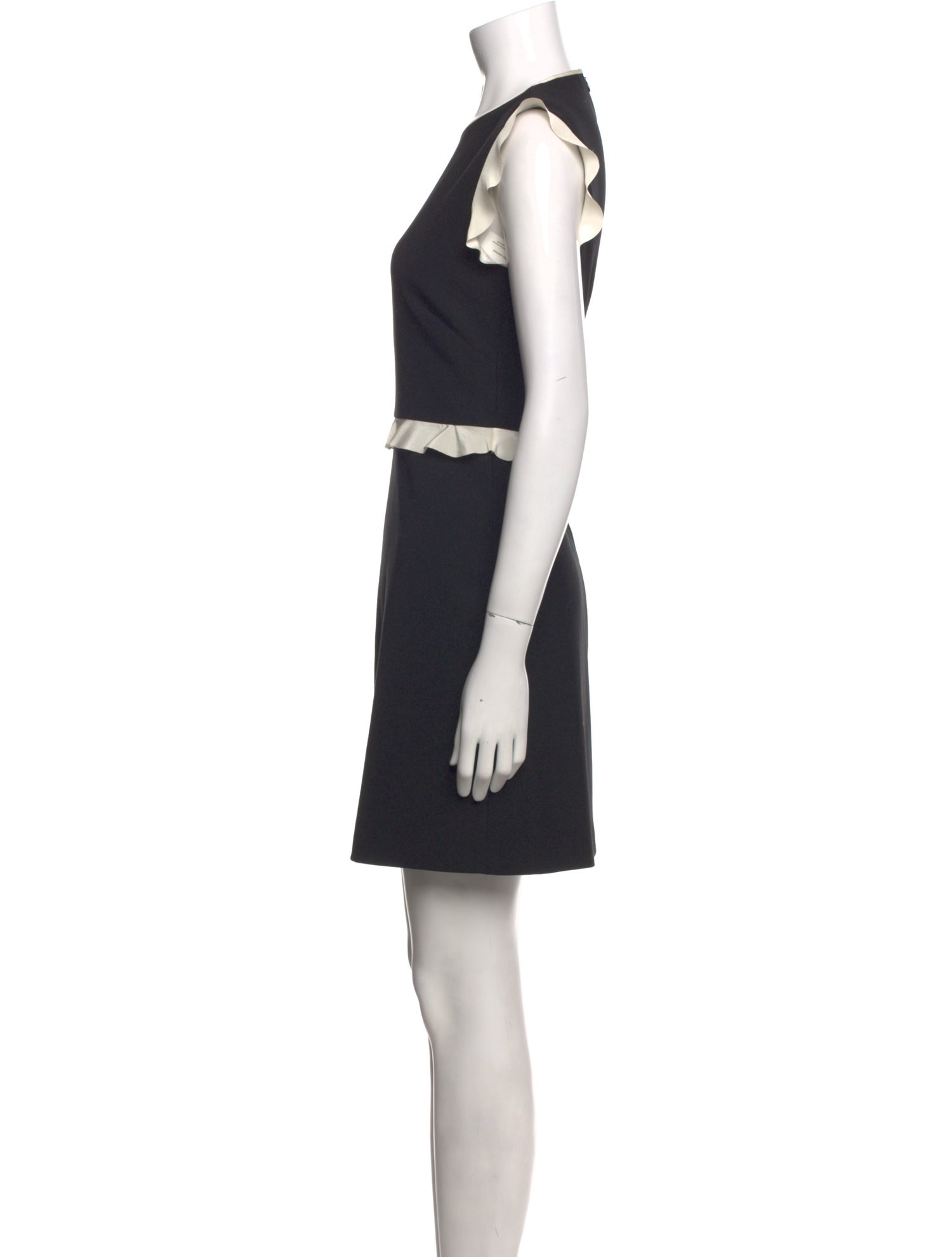 Red Valentino Crew Neck Mini Dress