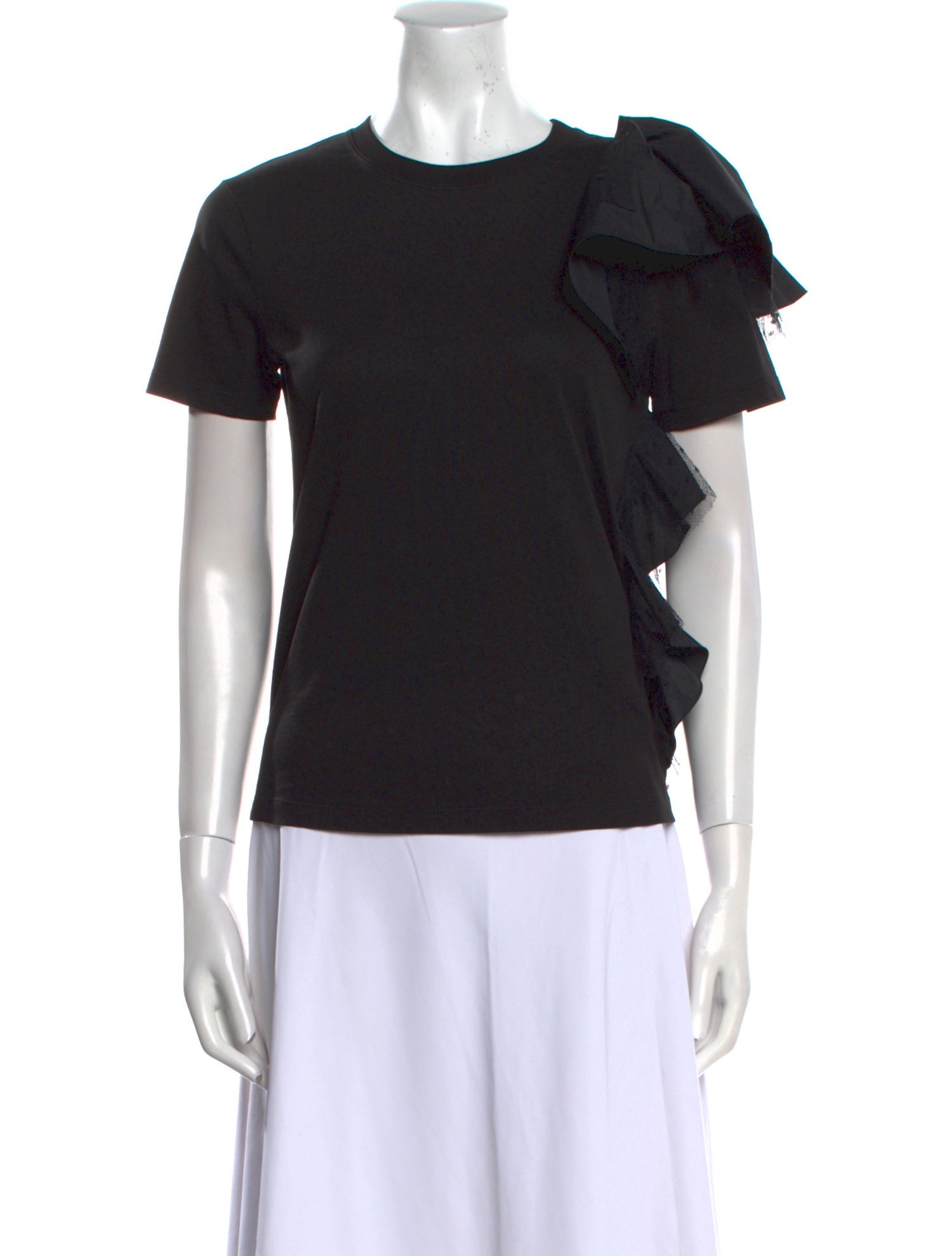 Red Valentino Crew Neck Short Sleeve T-Shirt