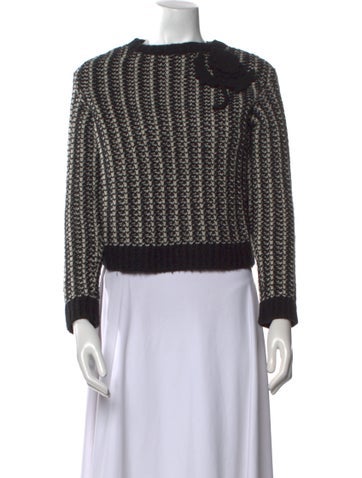 Red Valentino Knitwear Wool Striped Sweater S