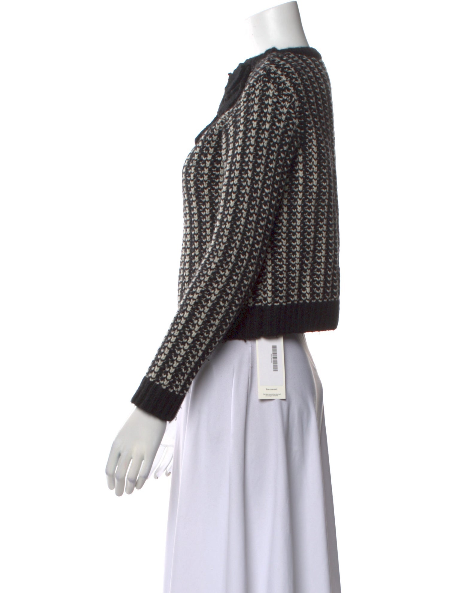 Red Valentino Wool Striped Sweater