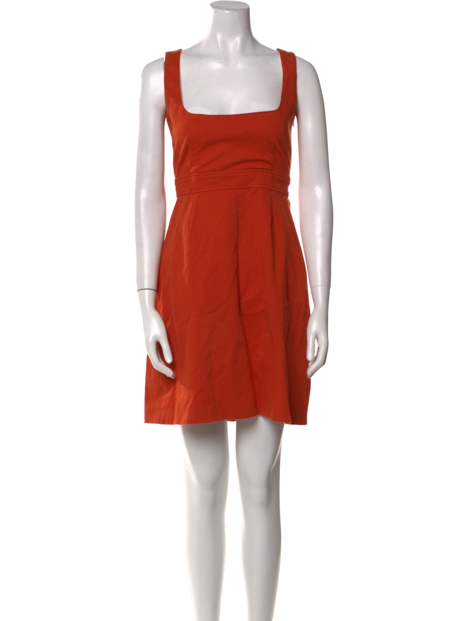 Red Valentino Square Neckline Mini Dress