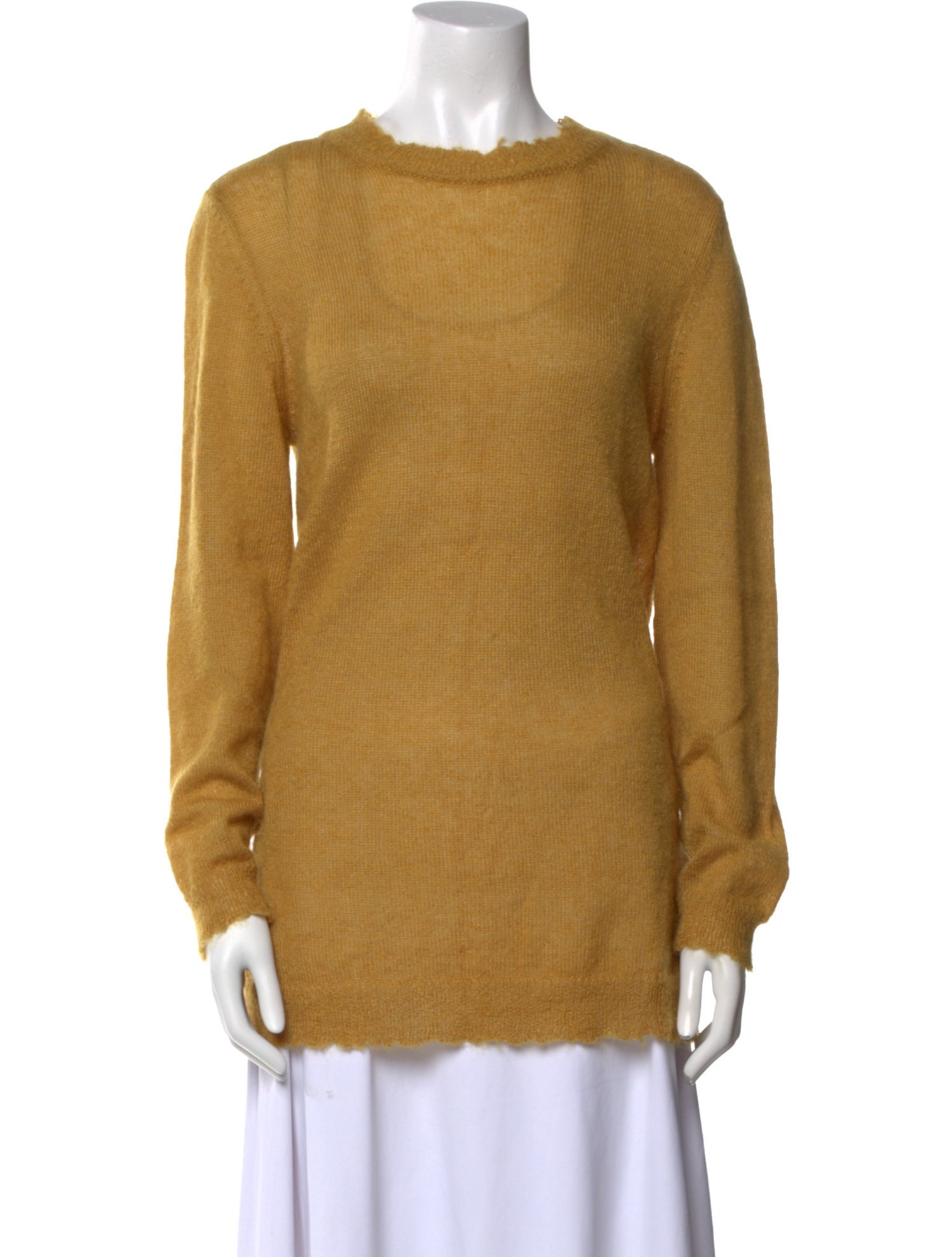 Red Valentino Mohair Crew Neck Sweater