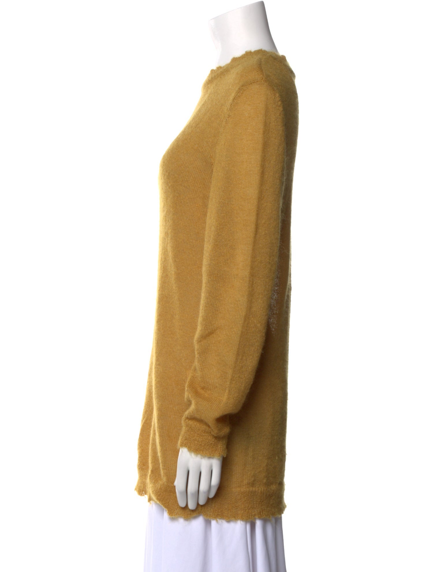 Red Valentino Mohair Crew Neck Sweater